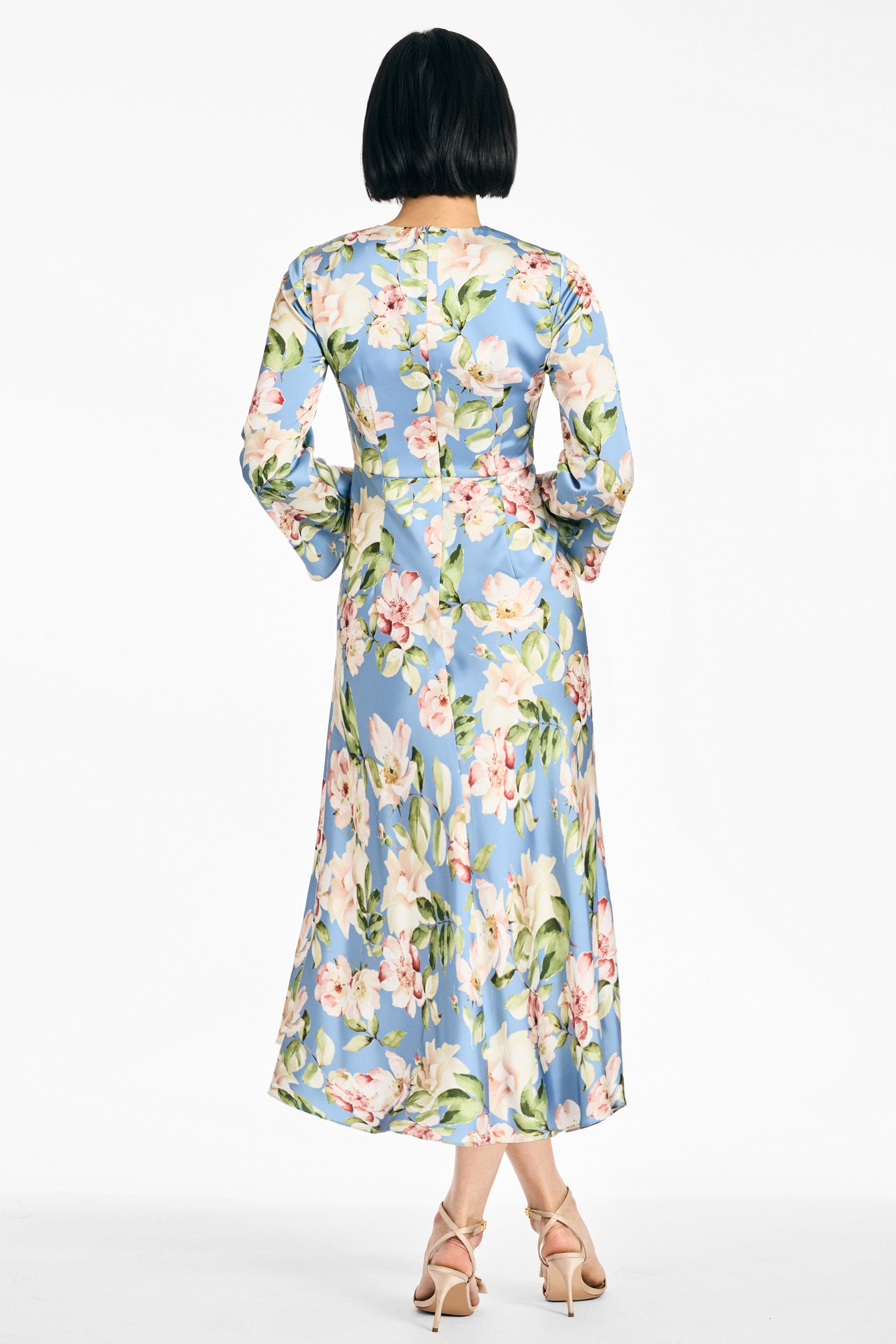 TYRA DRESS - TWILIGHT CAMELLIA