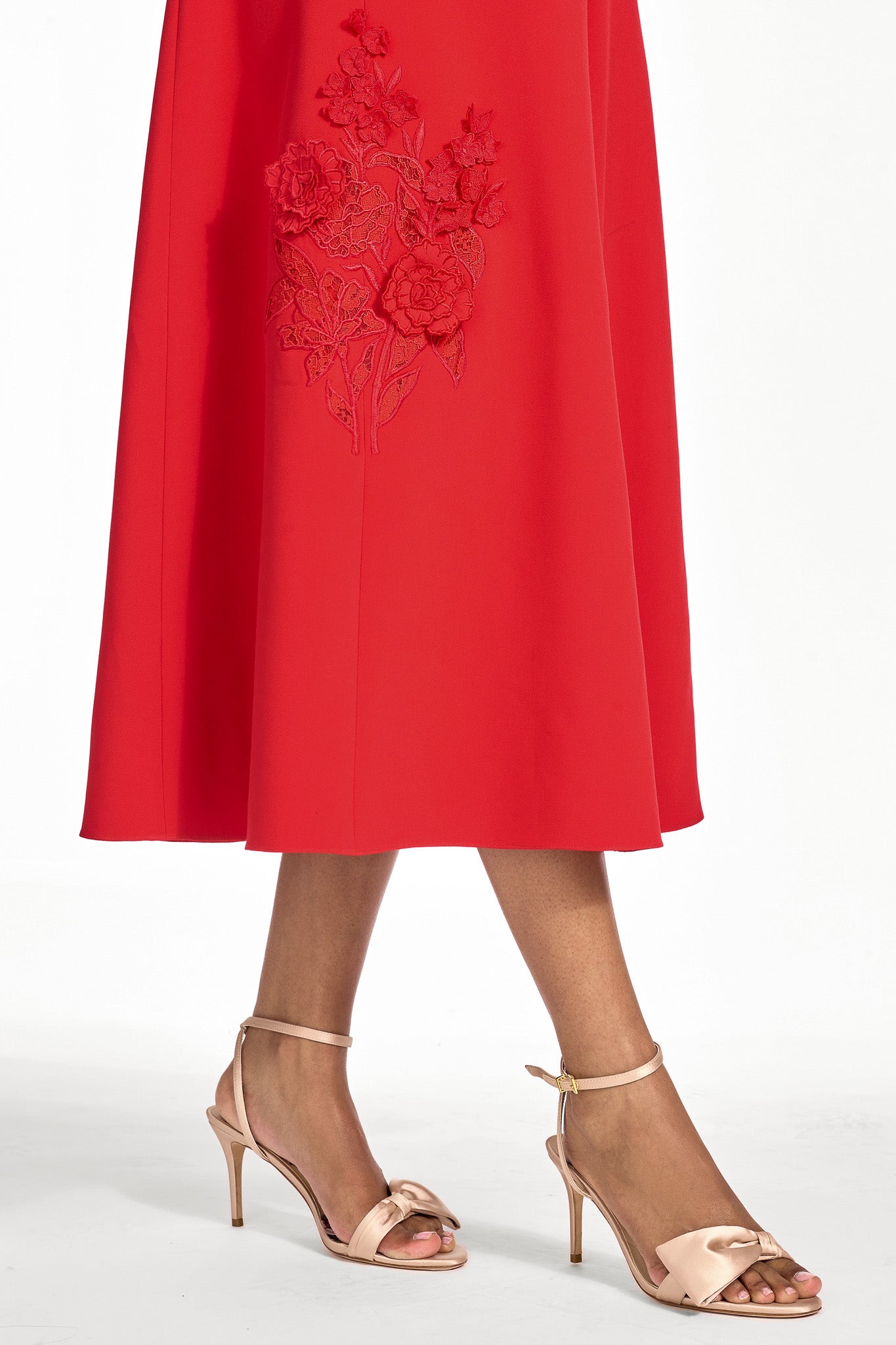 Remi dress   cardinal