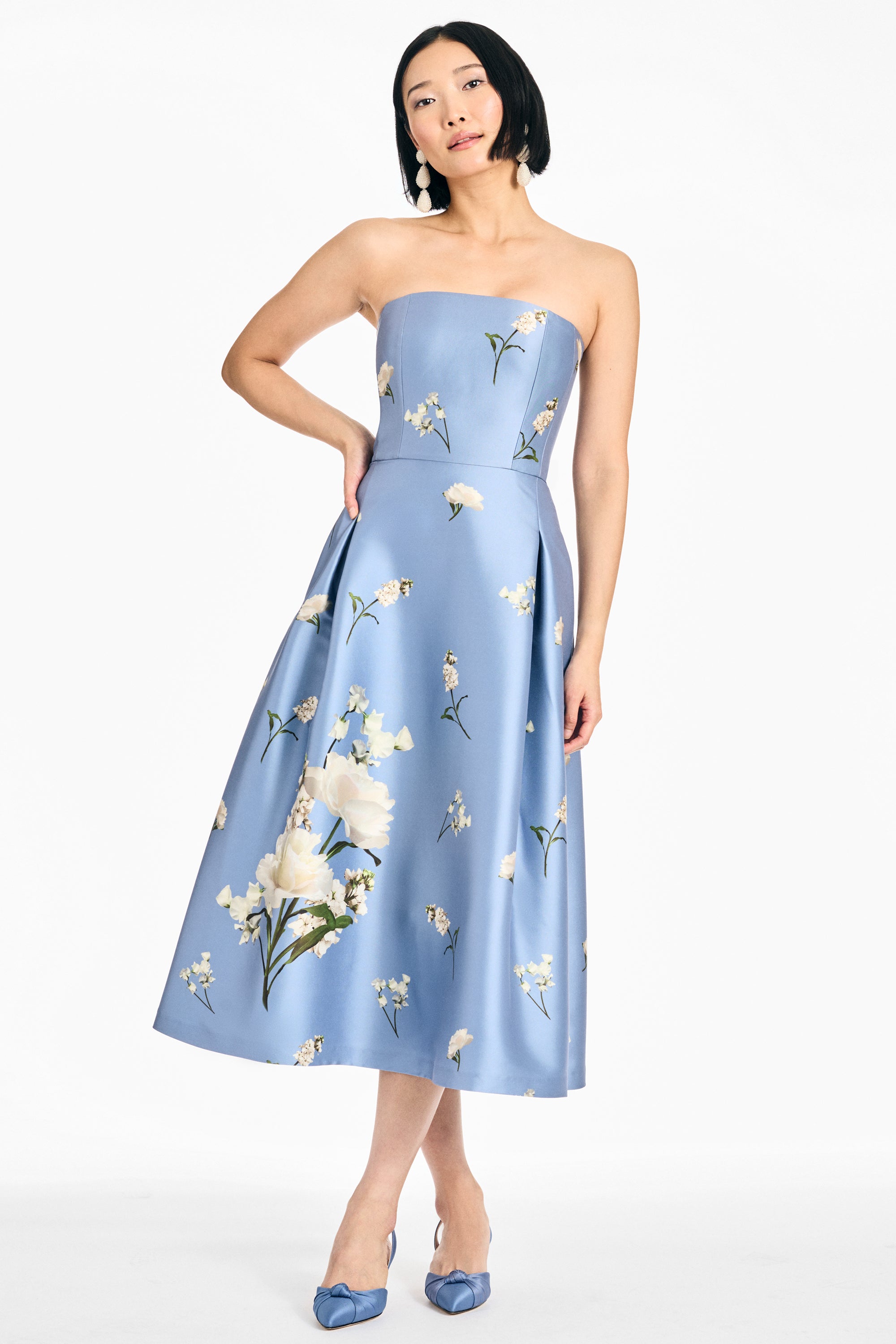 SHAY DRESS - TWILIGHT ROSES