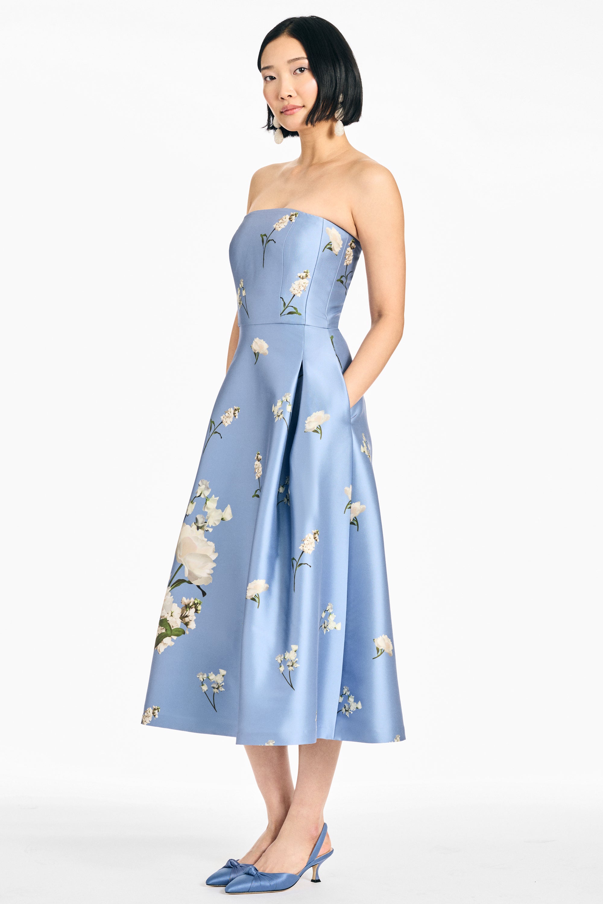 SHAY DRESS - TWILIGHT ROSES