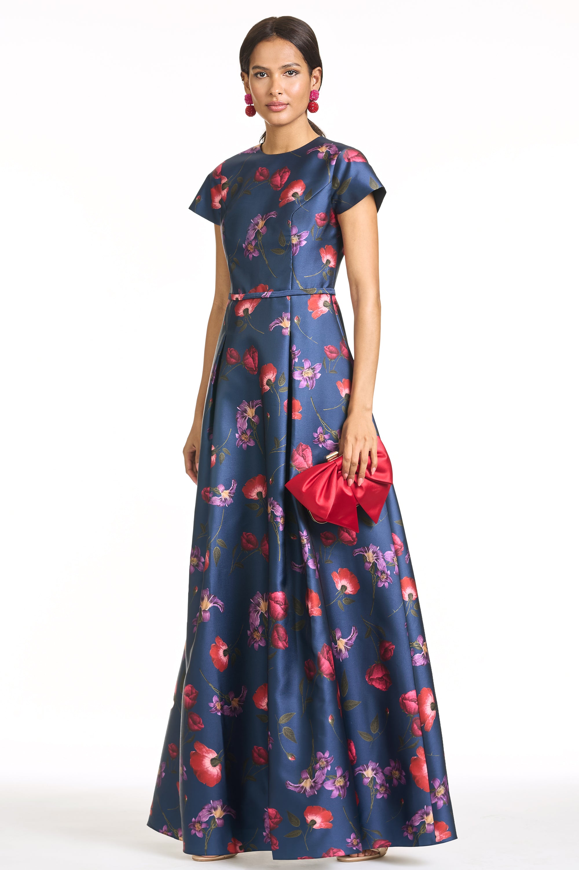 BLYTHE GOWN - MIDNIGHT JARDIN