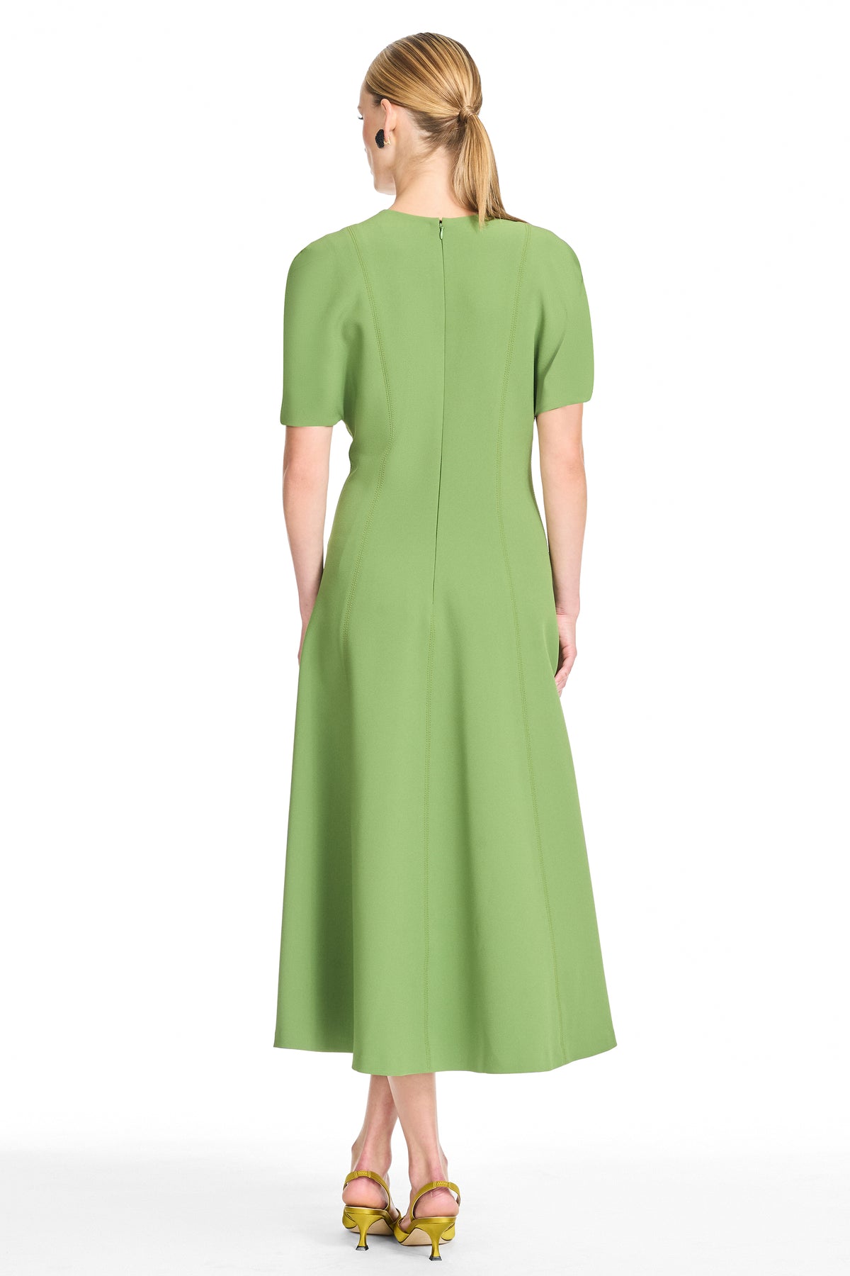 Arabella dress   wasabi