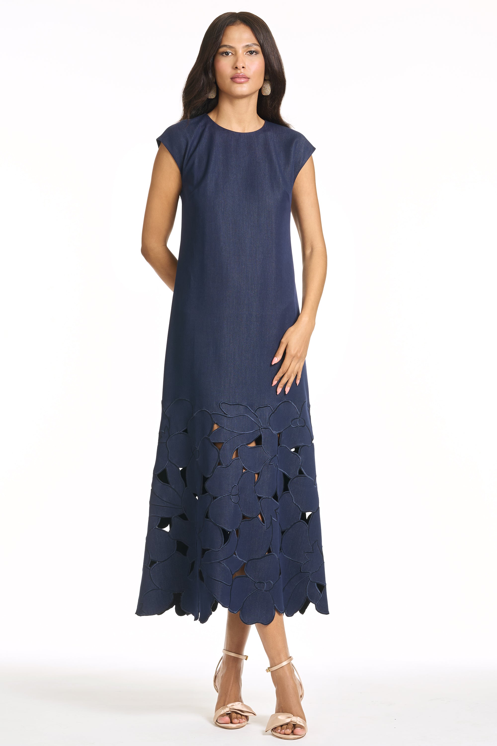 SABETTE DRESS - DENIM