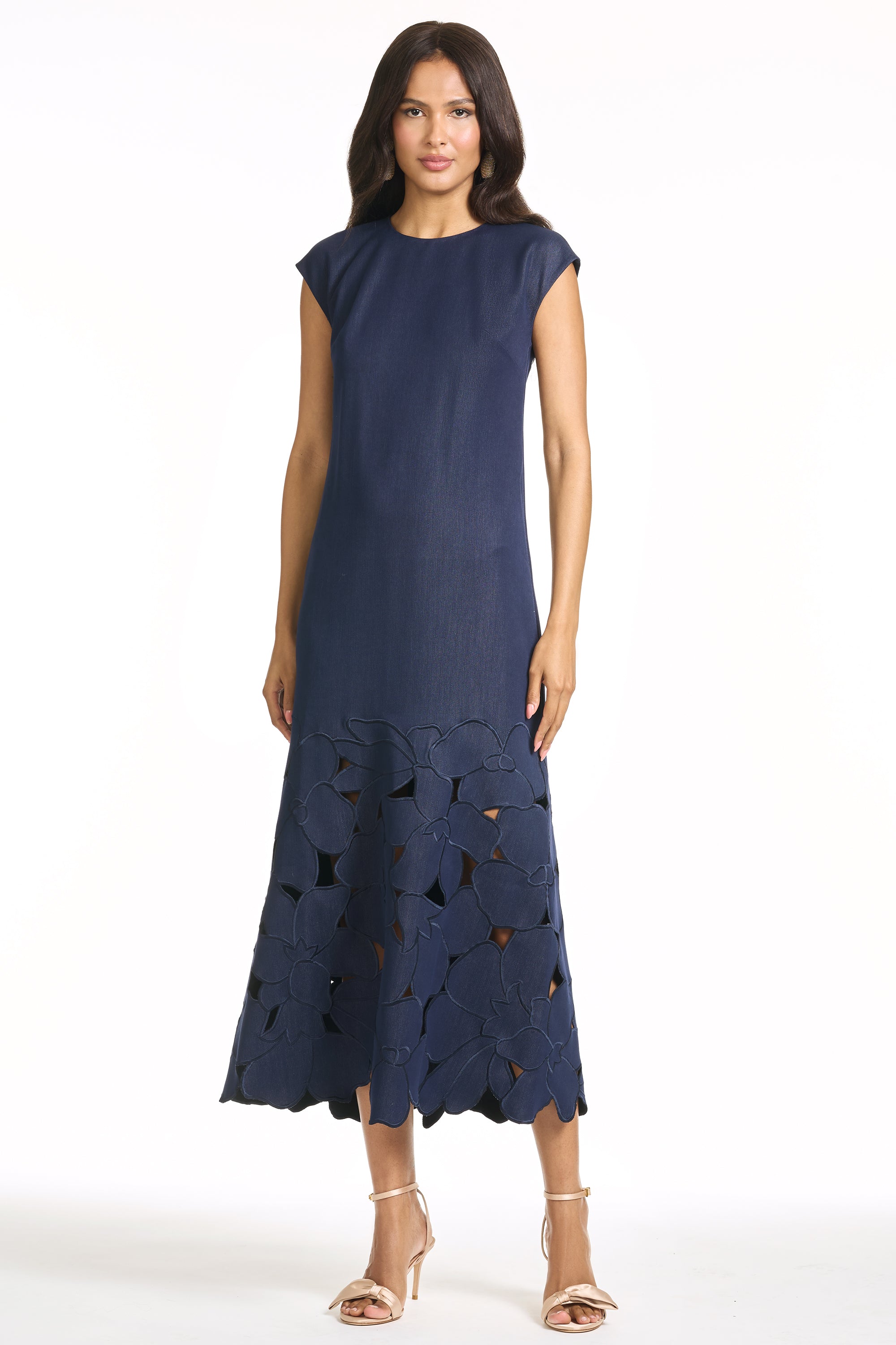 SABETTE DRESS - DENIM