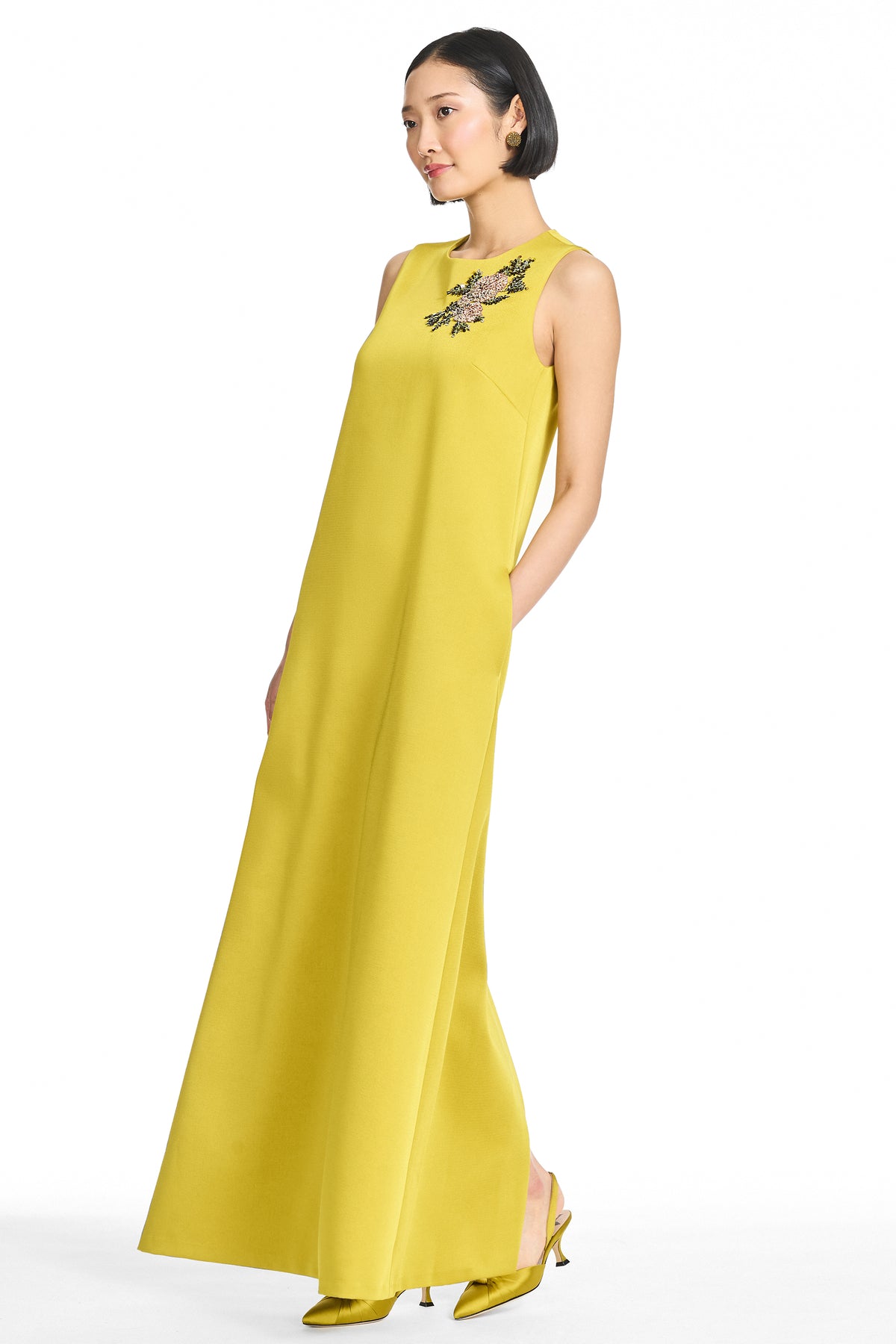 Sutton dress   citron