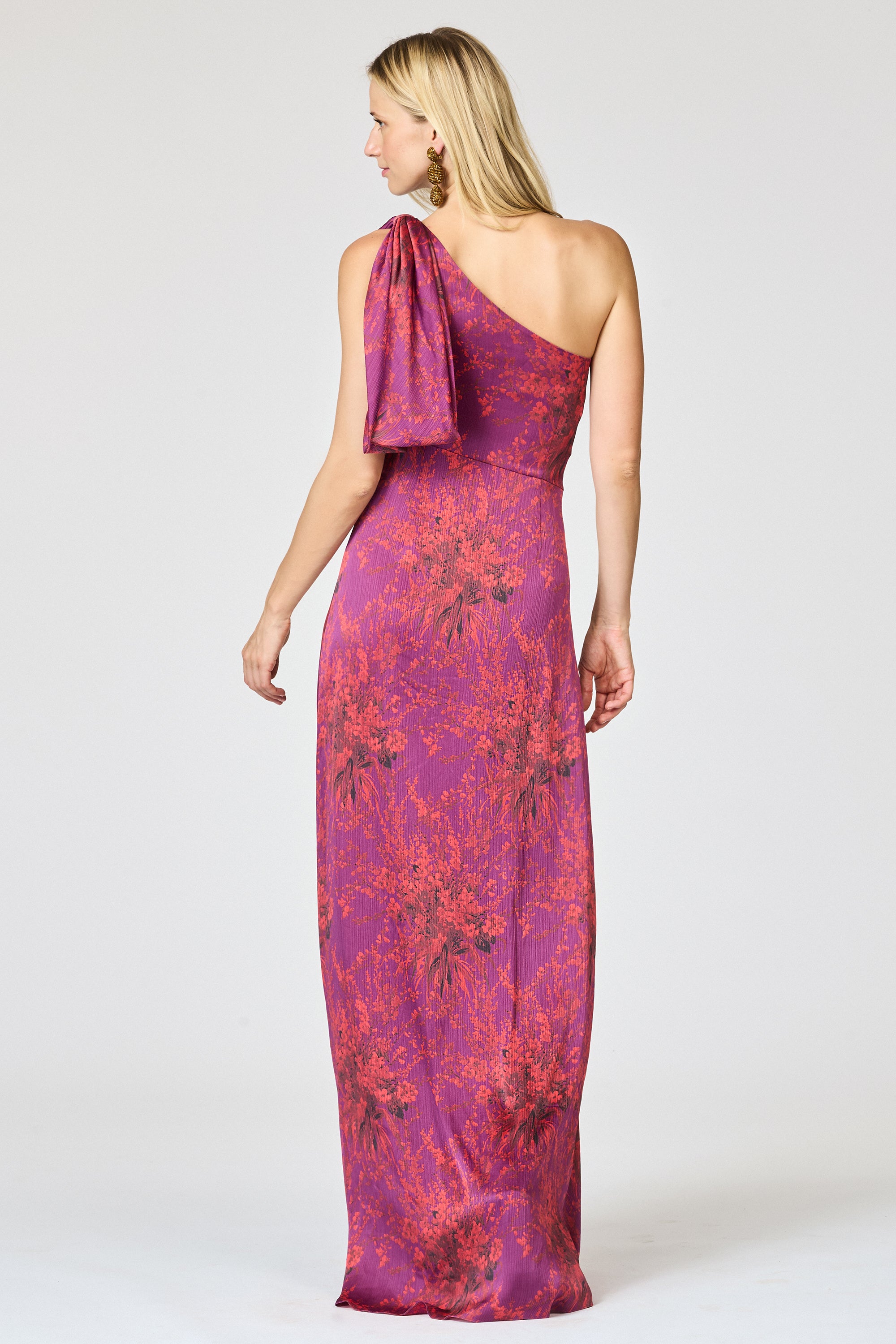 CHELSEA GOWN - RASPBERRY BOUQUET