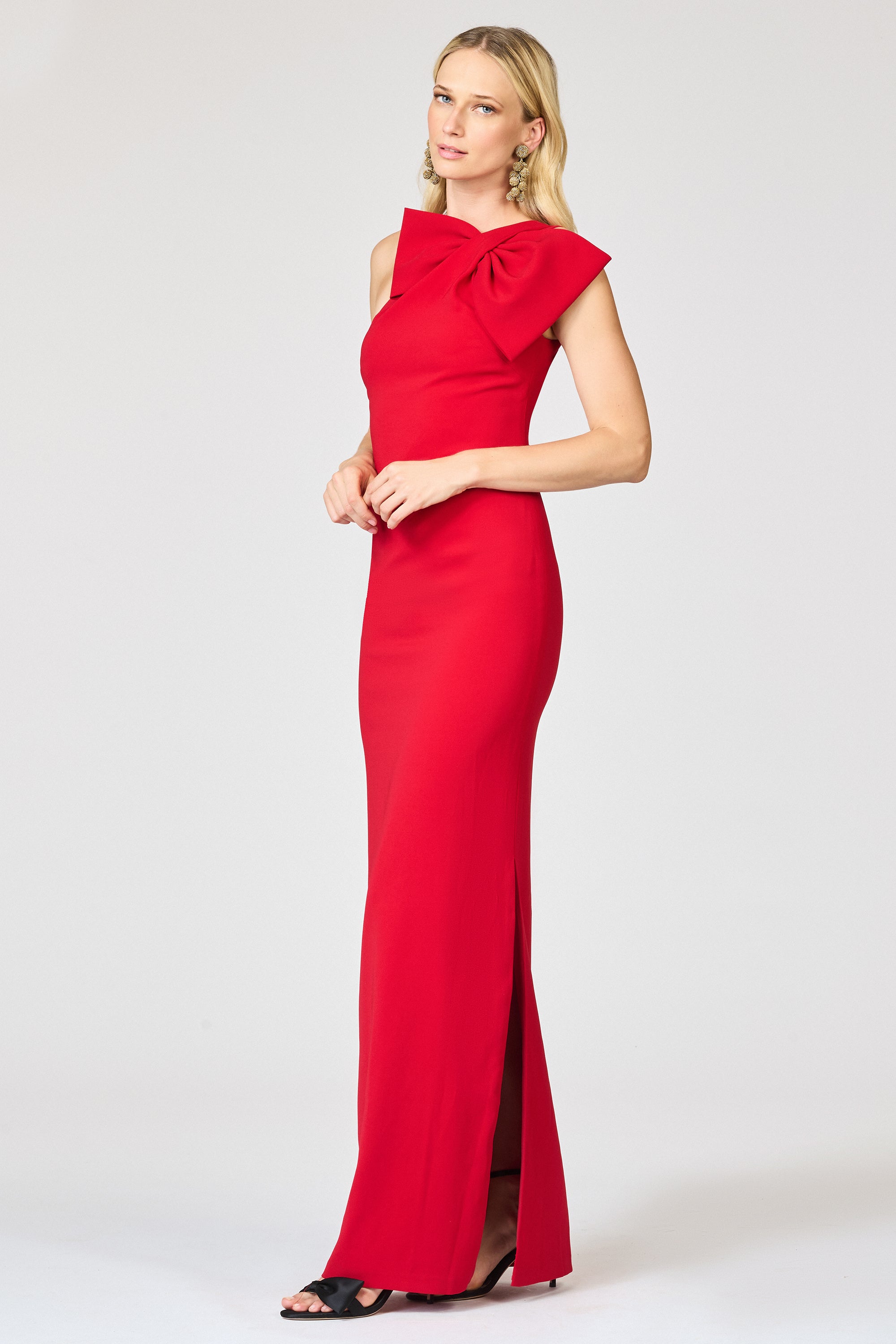 COSETTE GOWN - CARDINAL