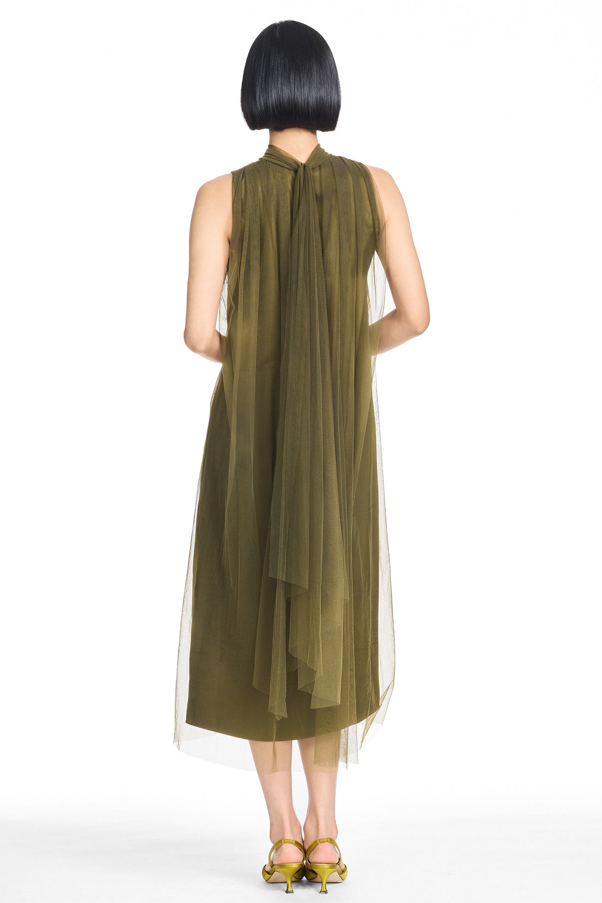 Clara dress   mosswood