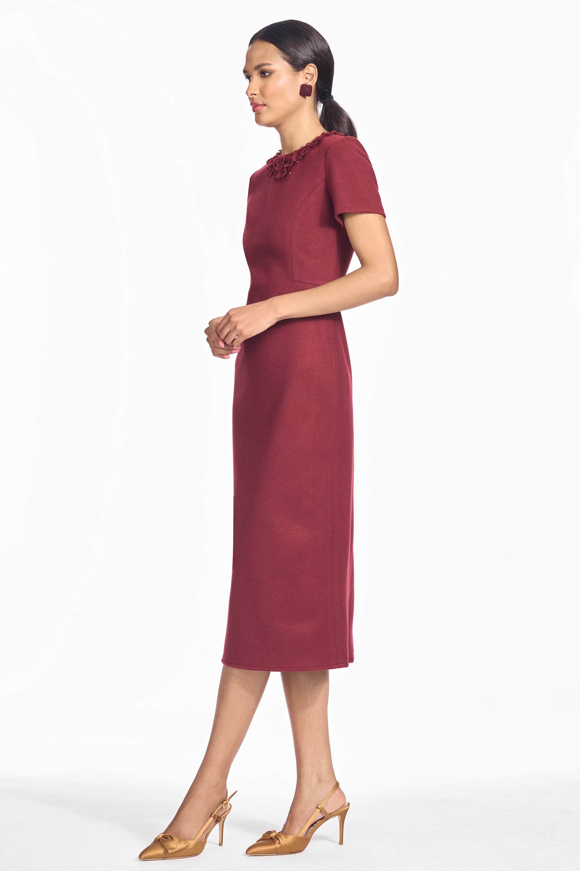 Reese dress   malbec