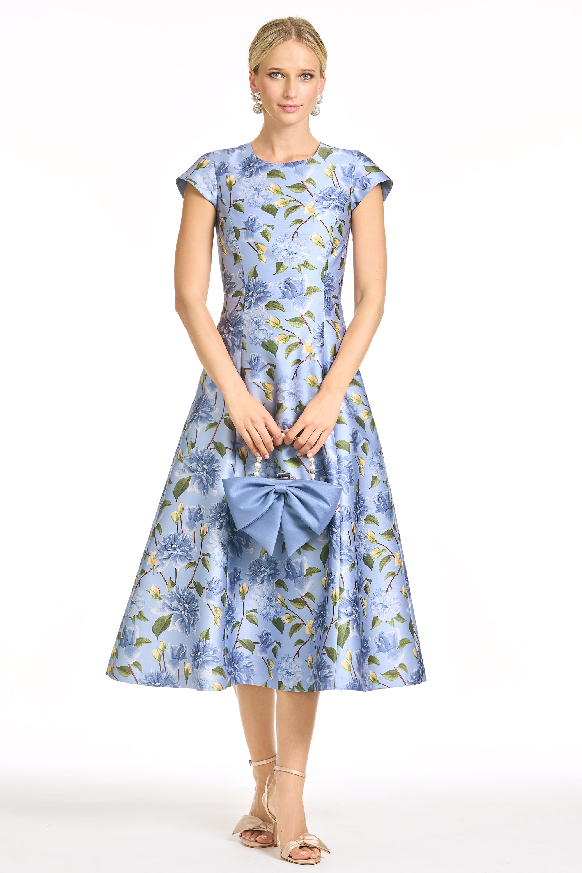 JACKIE DRESS - TWILIGHT PEONY