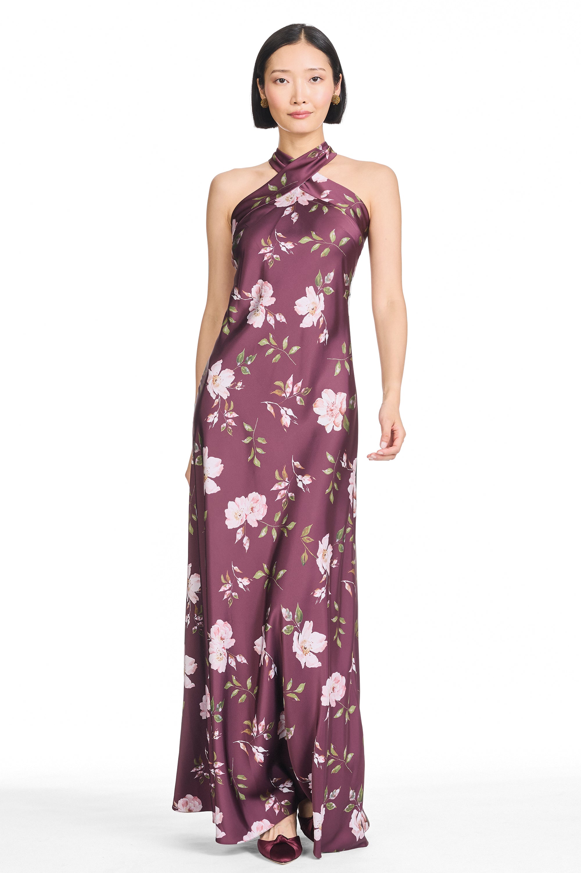 LAURANT GOWN - MULBERRY MAGNOLIA
