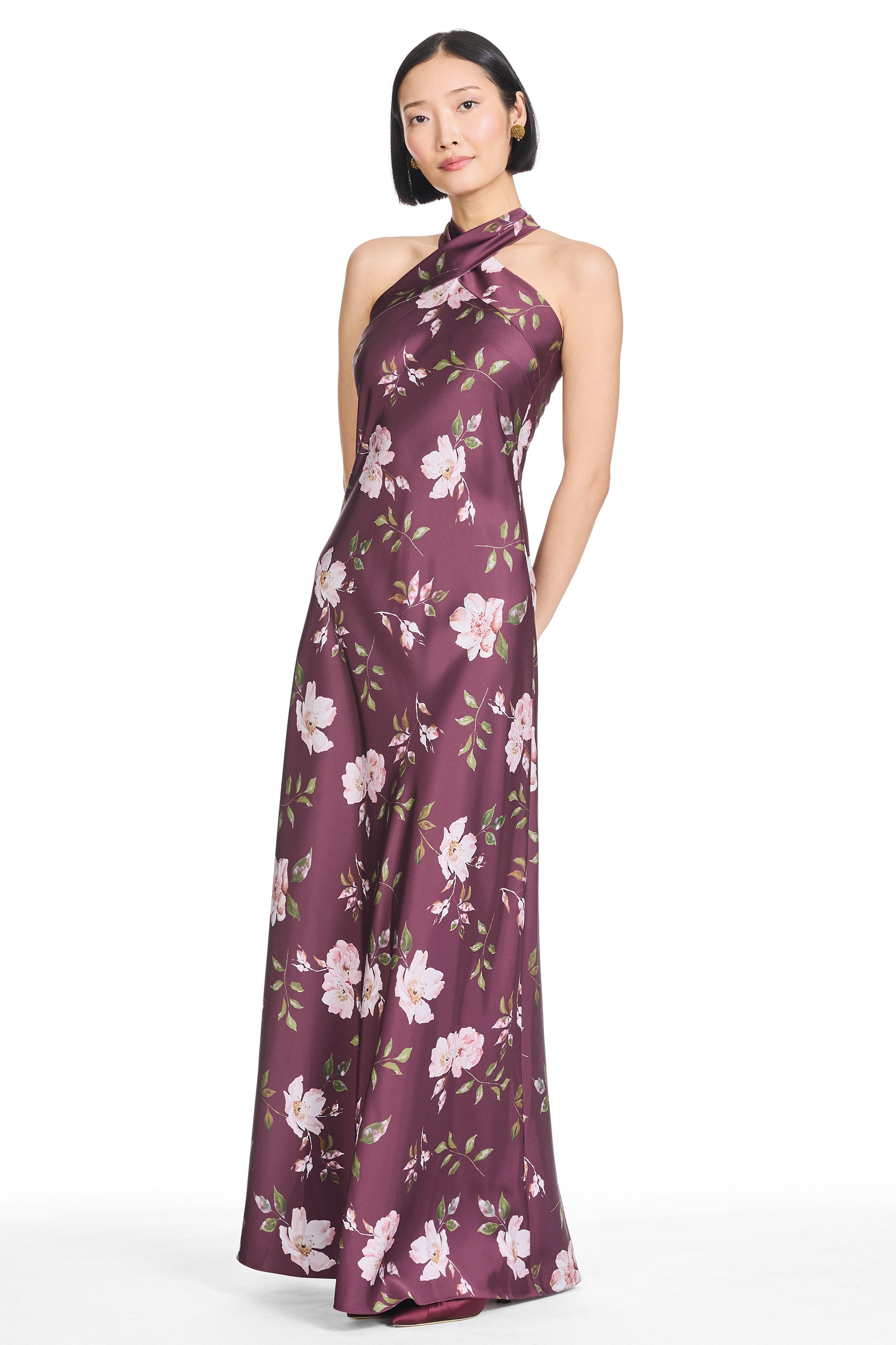 LAURANT GOWN - MULBERRY MAGNOLIA