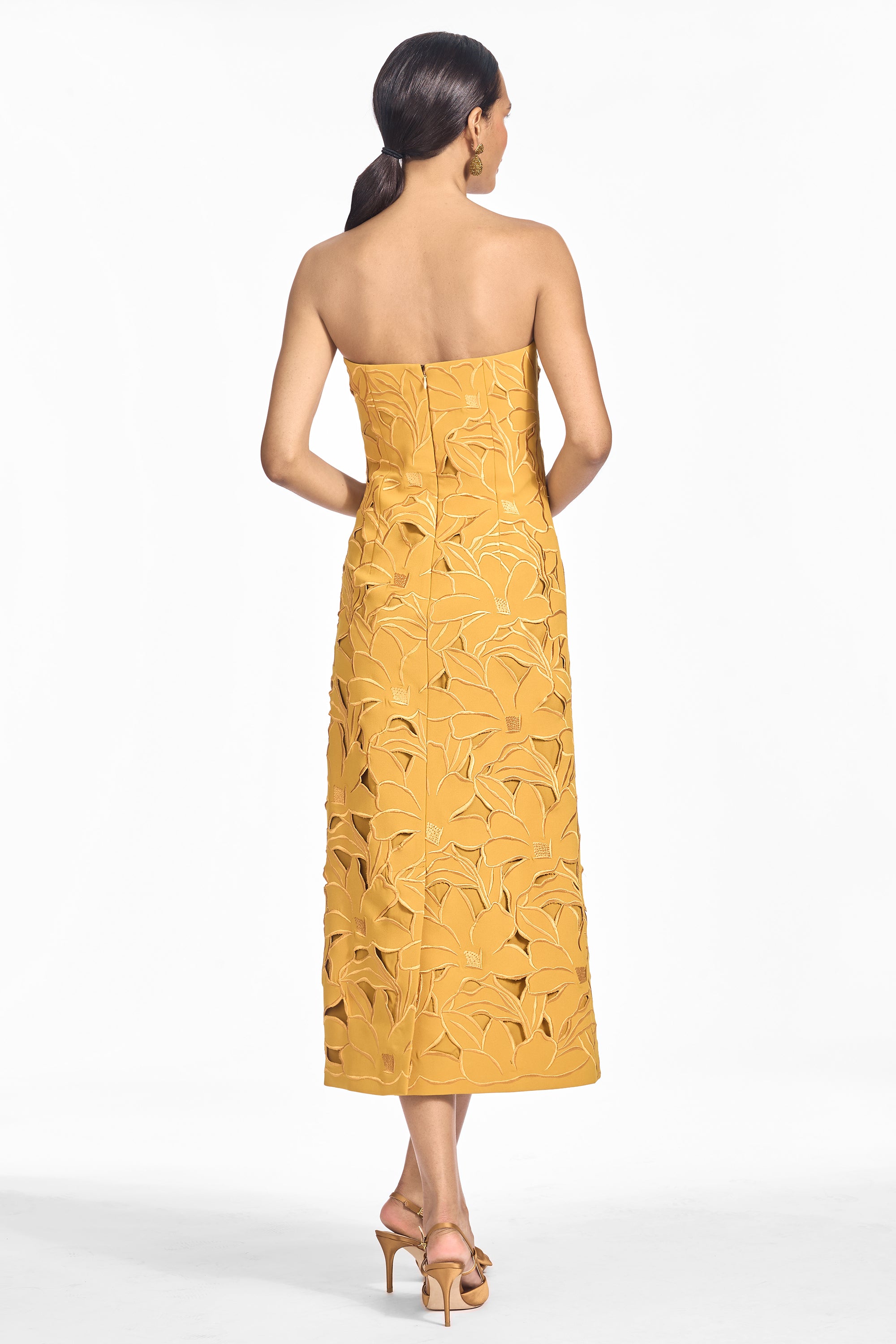Pamela dress   saffron