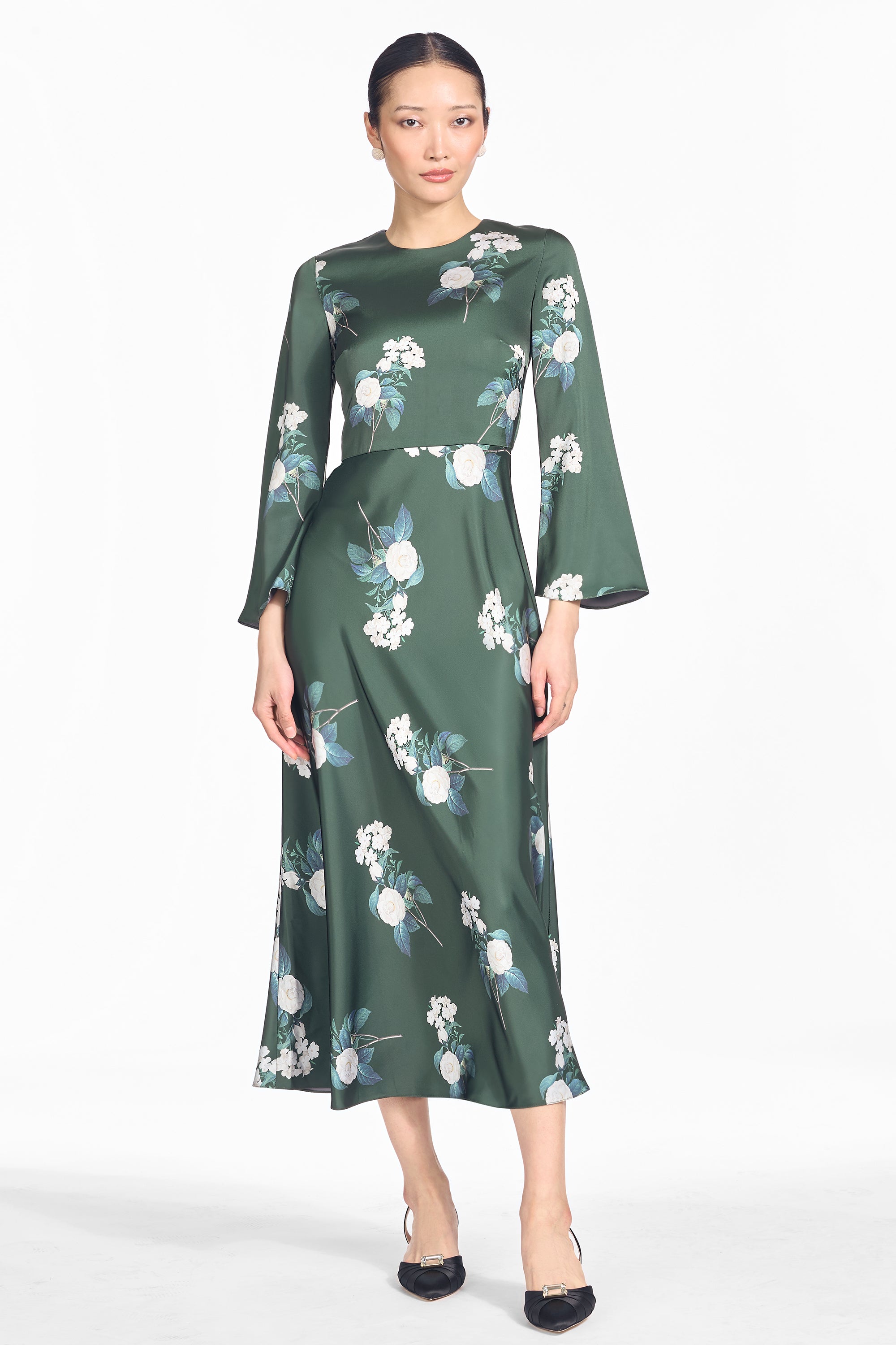 TYRA DRESS - FOREST FLOWER