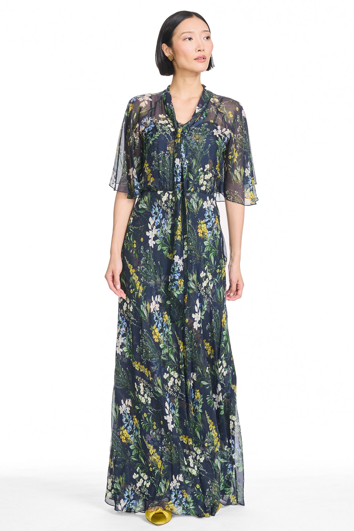 AURELIA GOWN - NOCTURNE WILDFLOWERS