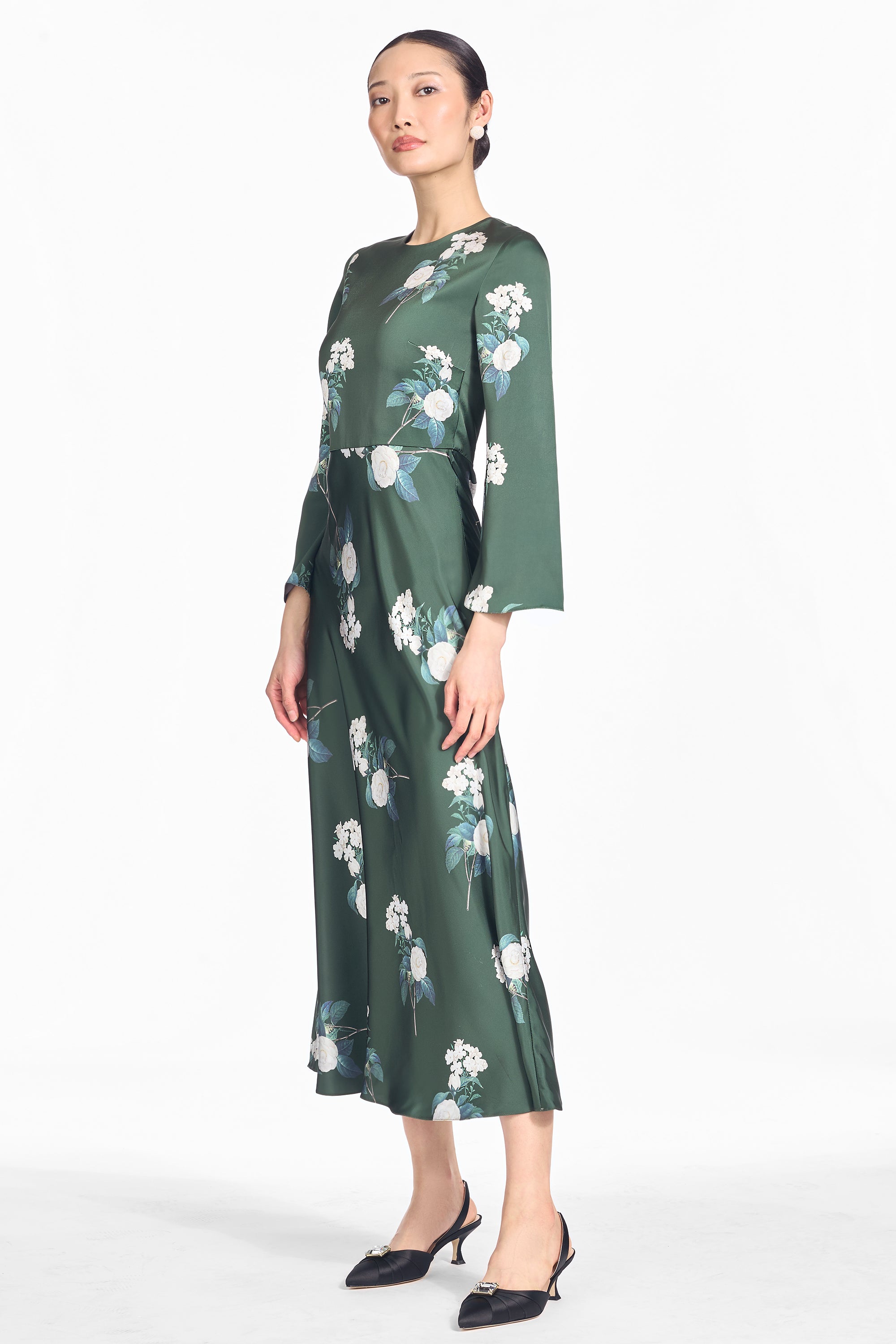 TYRA DRESS - FOREST FLOWER