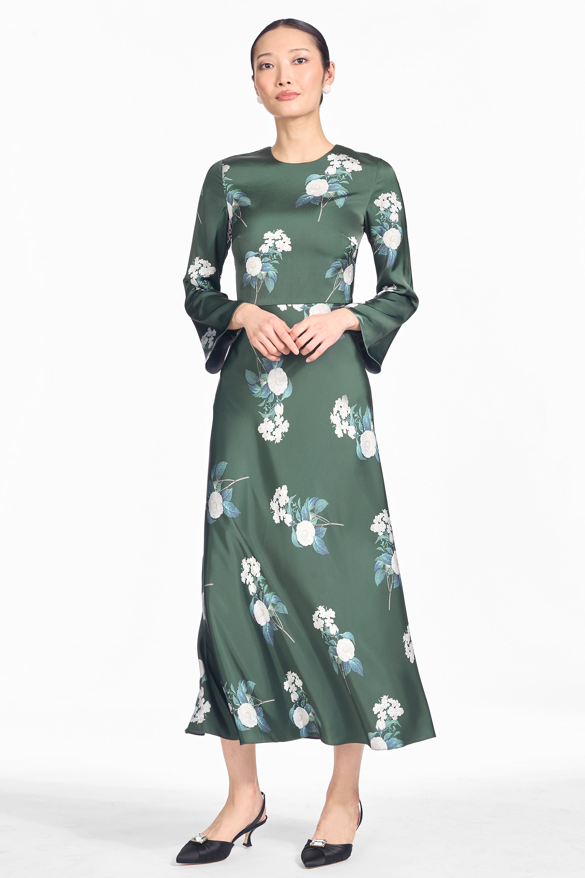 Tyra dress   forest flower