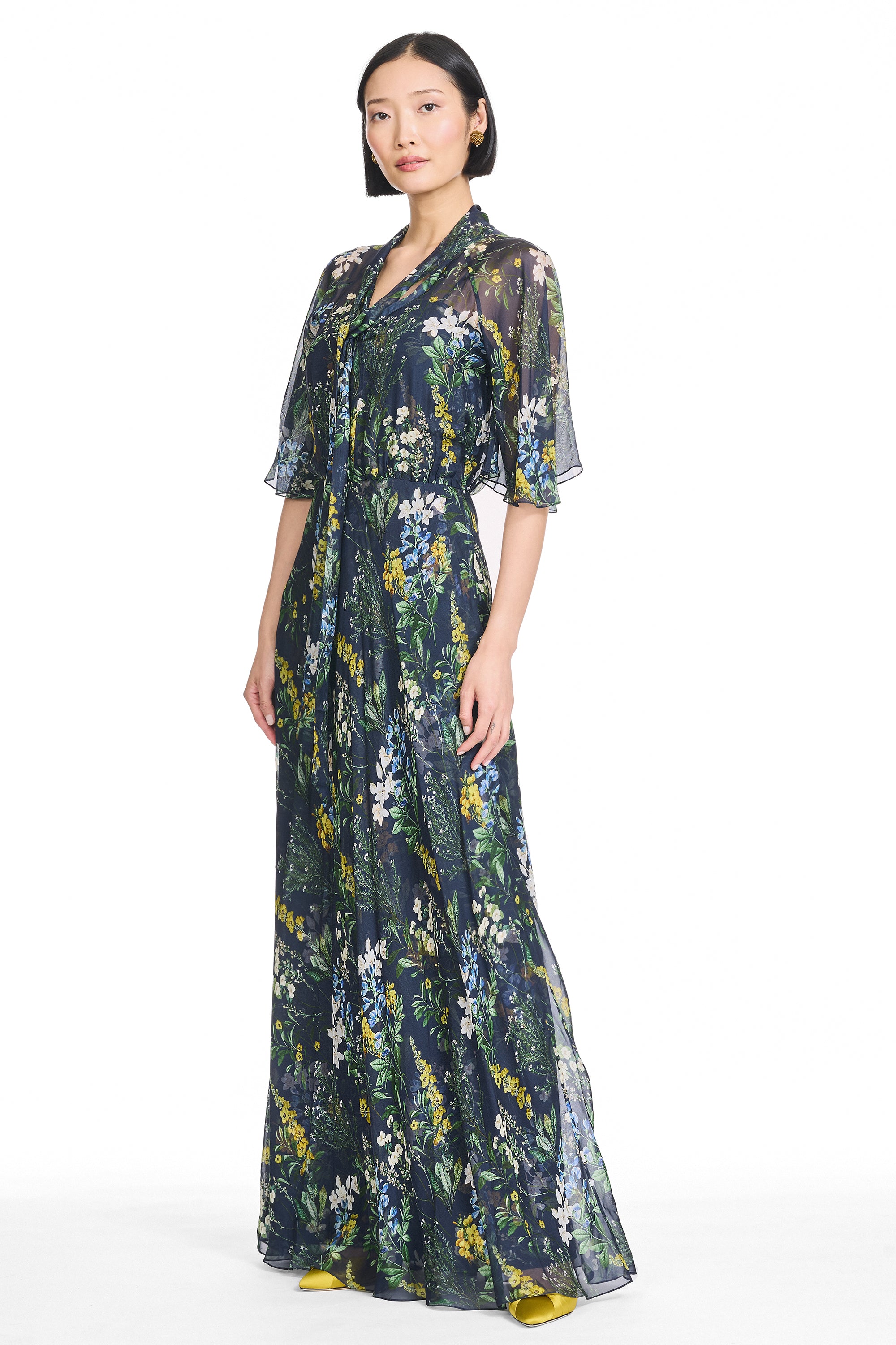 AURELIA GOWN - NOCTURNE WILDFLOWERS