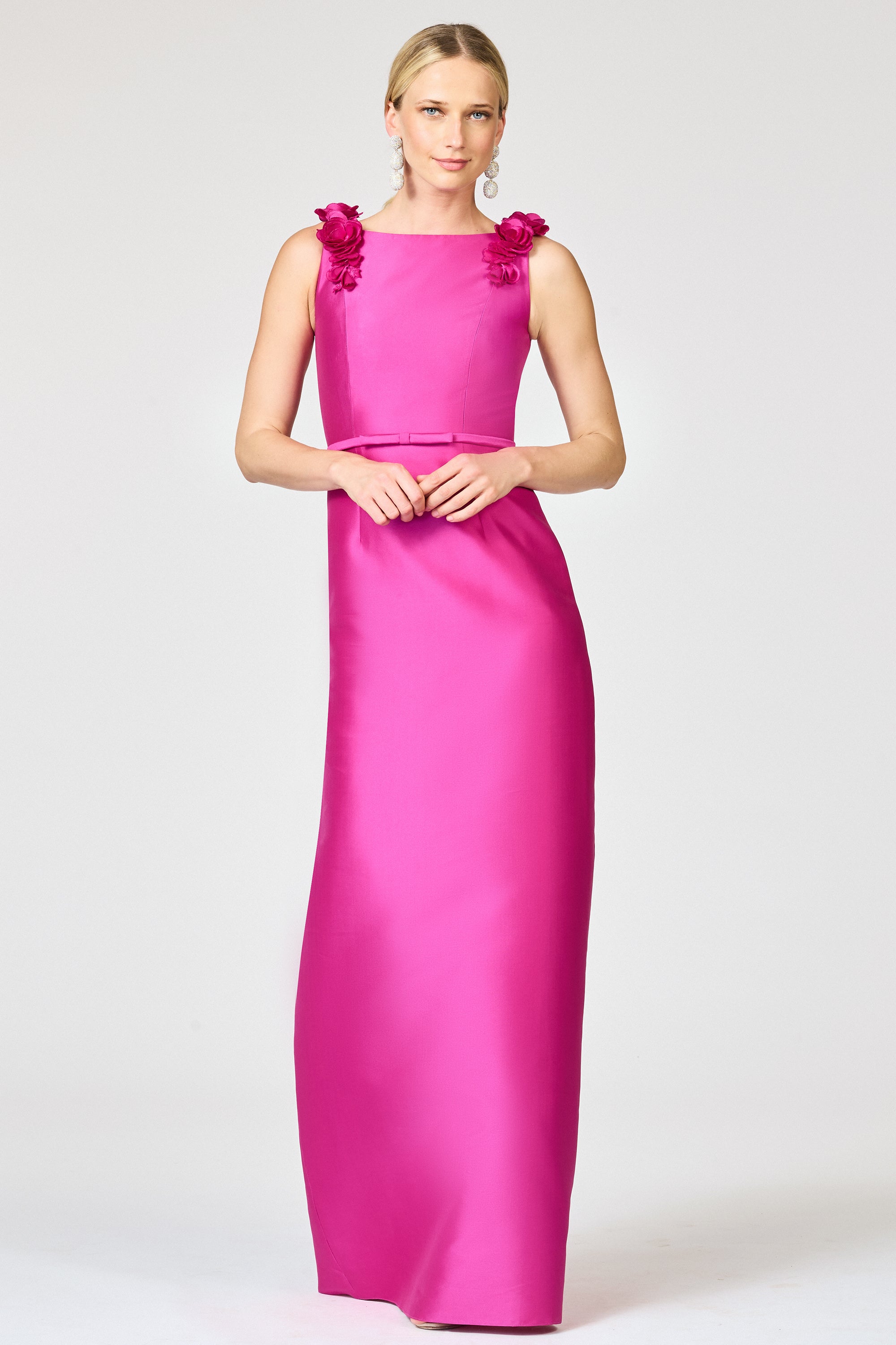 THEA GOWN - MAGENTA