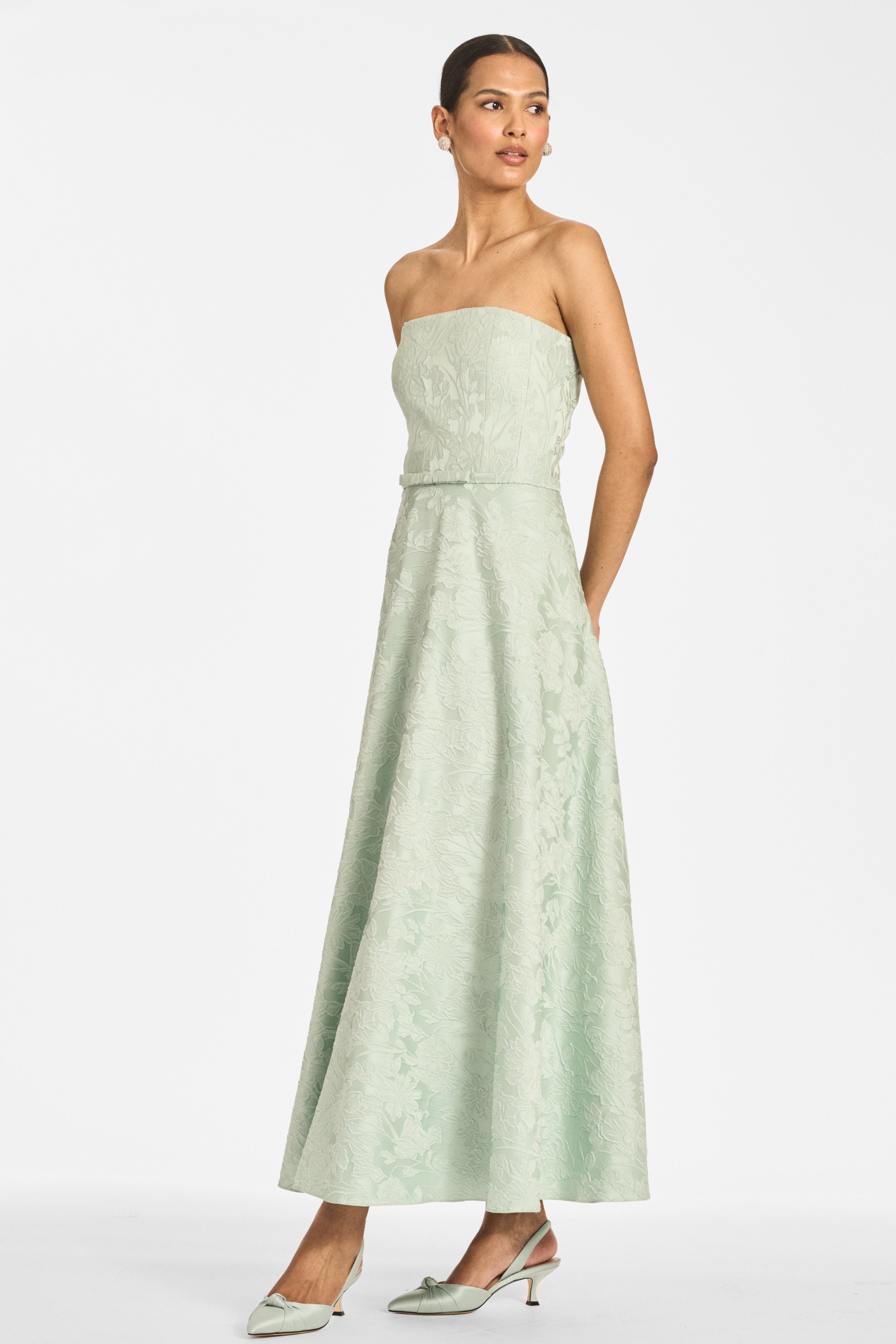 DARIAN DRESS - CELADON