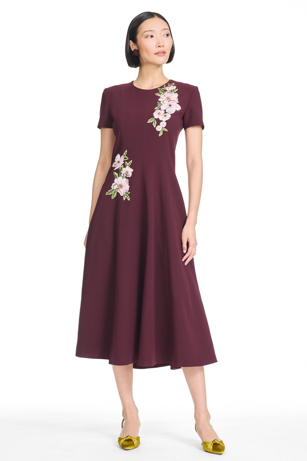 Arabella dress   malbec