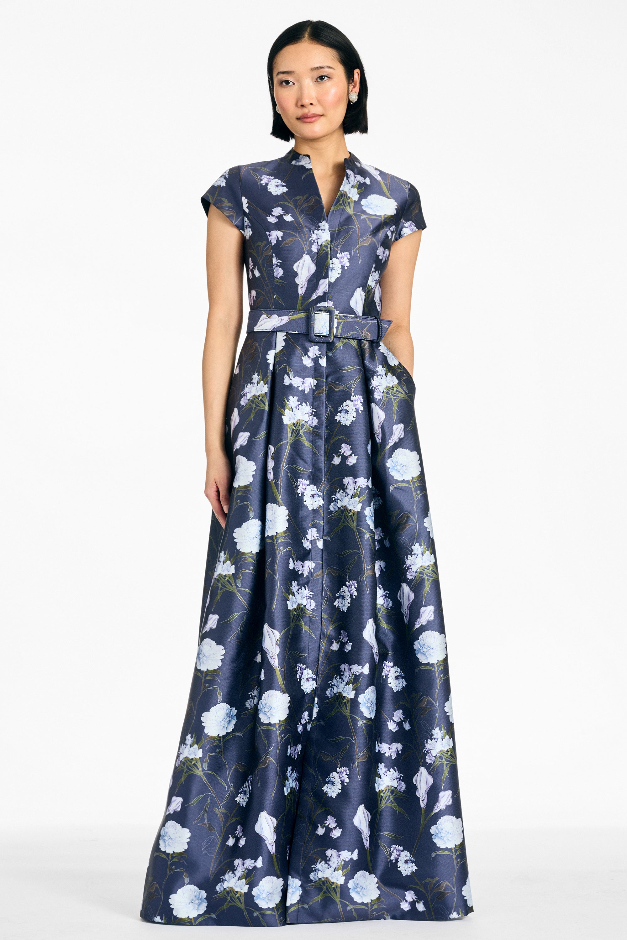 MARTA GOWN - GLACIAL BOUQUET