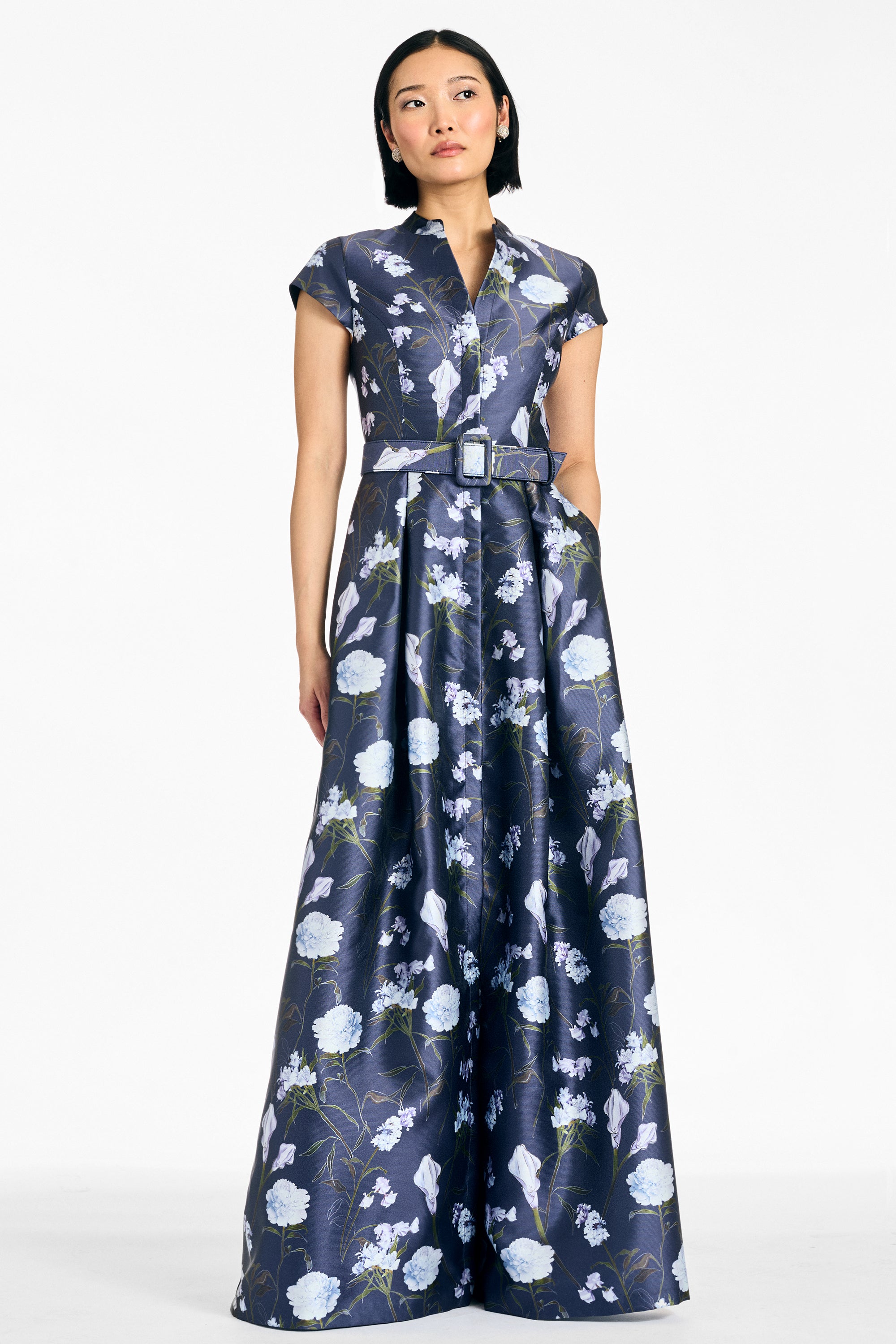 MARTA GOWN - GLACIAL BOUQUET