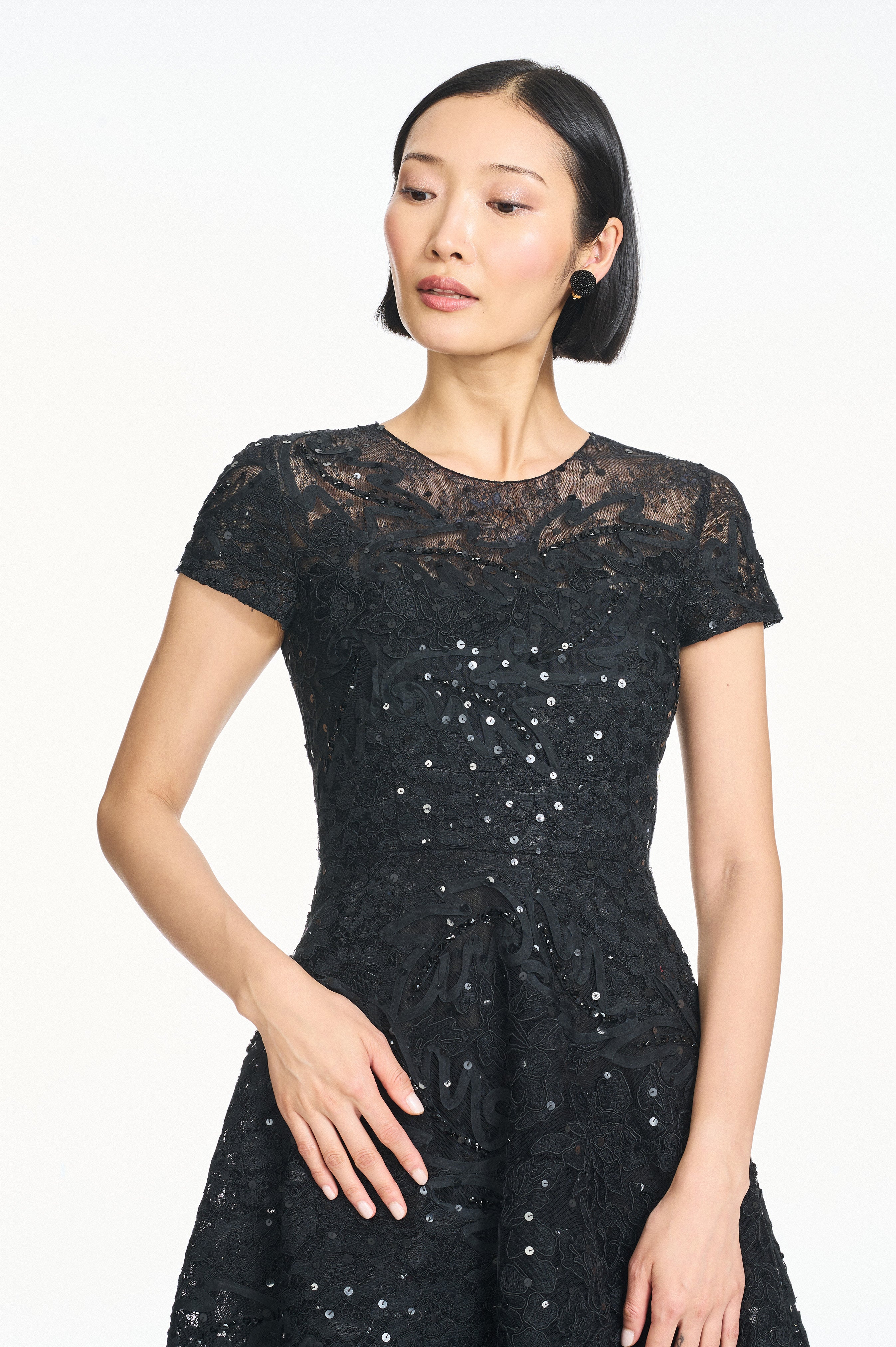 ELEKTRA GOWN - NOIR