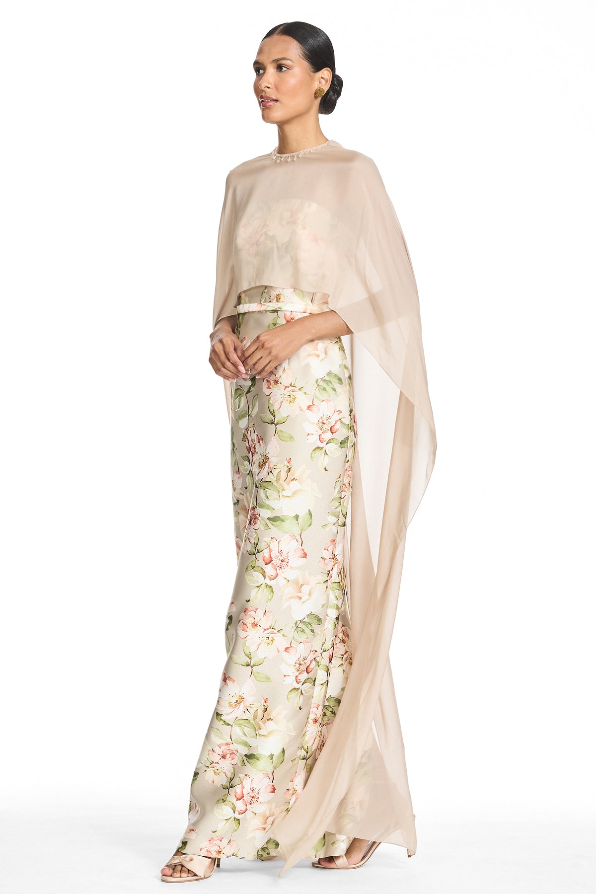 Tinsley cape   pewter