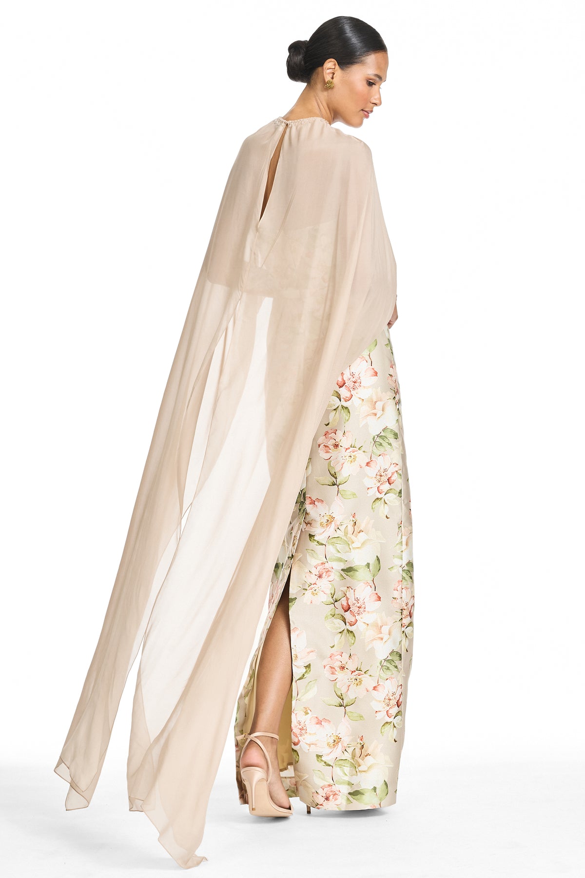 Tinsley cape   pewter