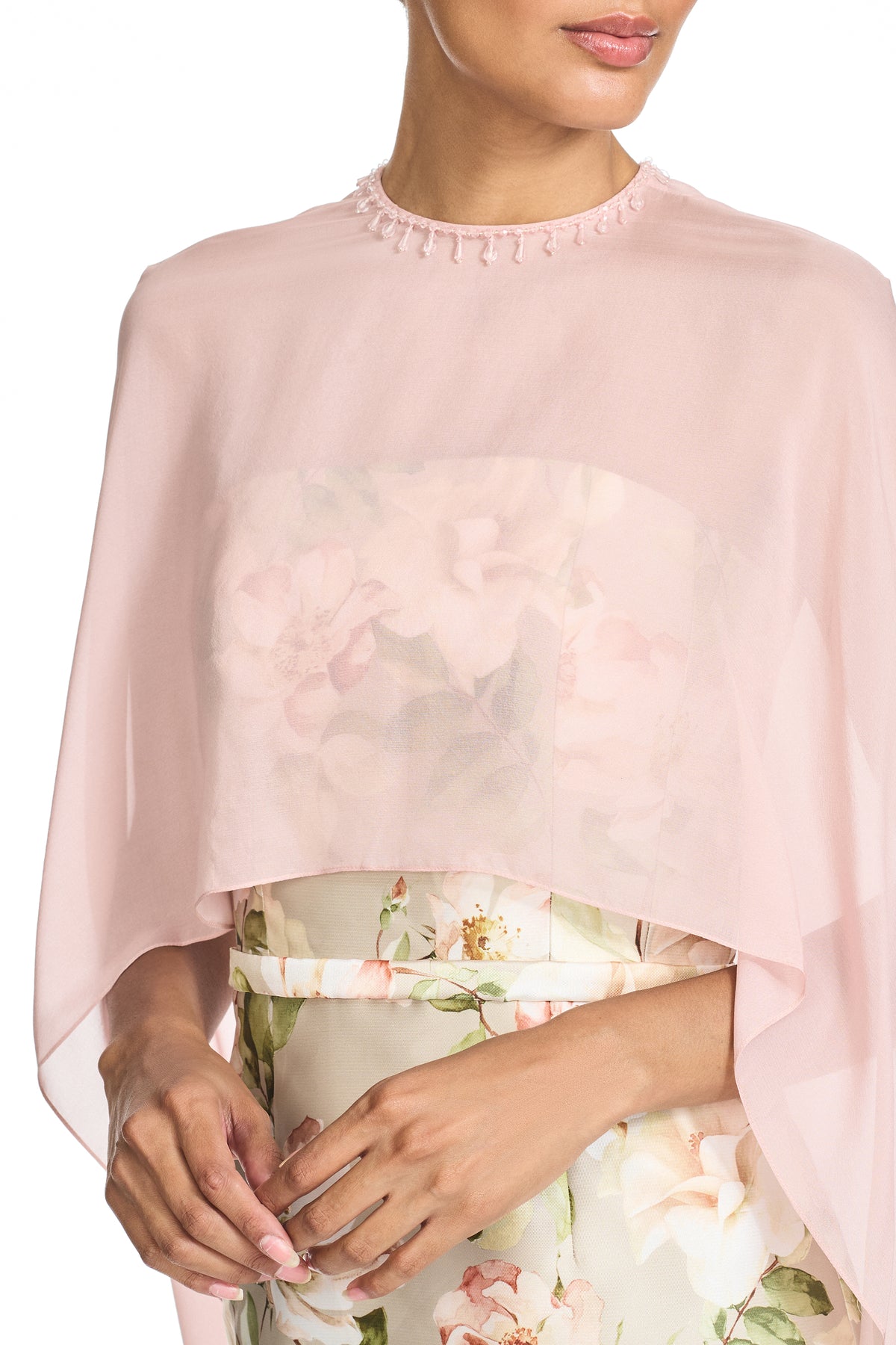 TINSLEY CAPE - ROSE QUARTZ