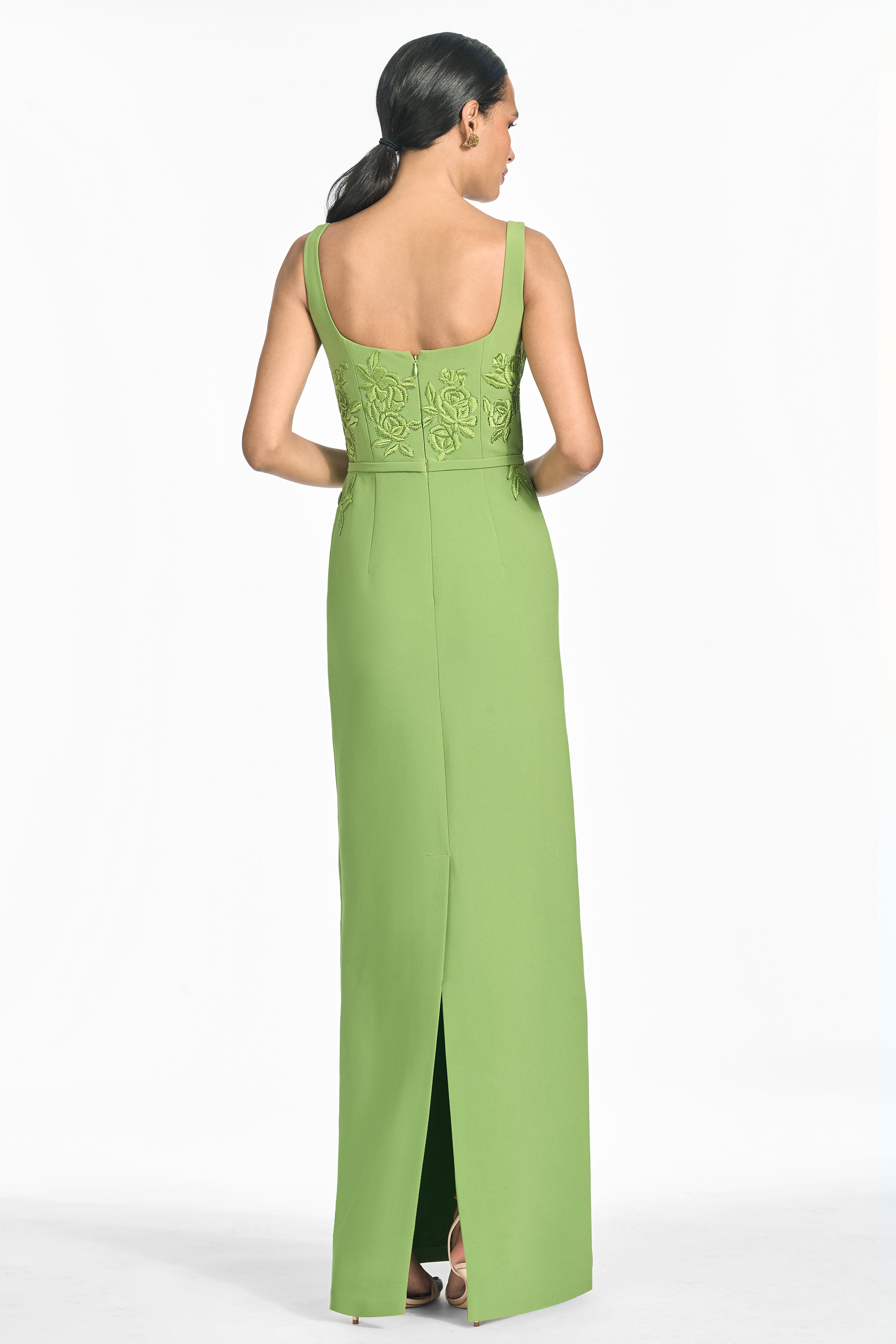 Lana reverie gown   wasabi
