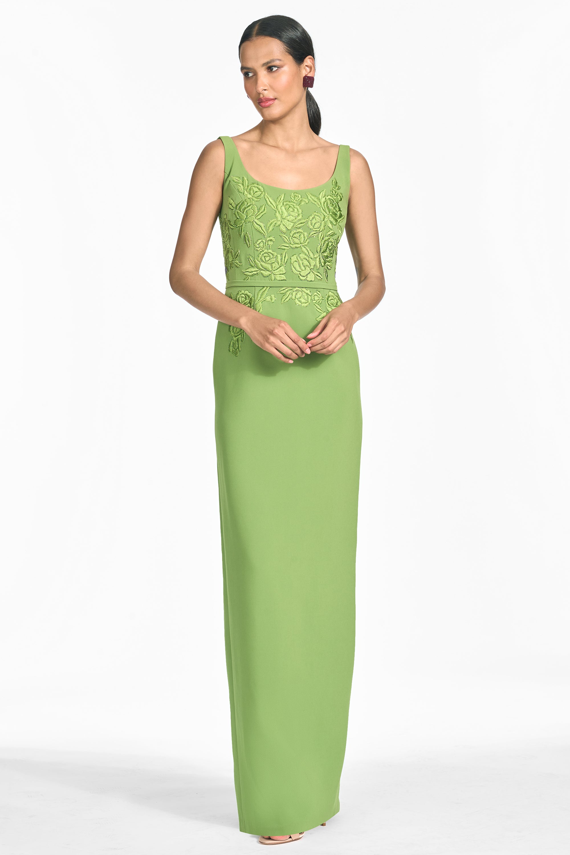 LANA REVERIE GOWN - WASABI