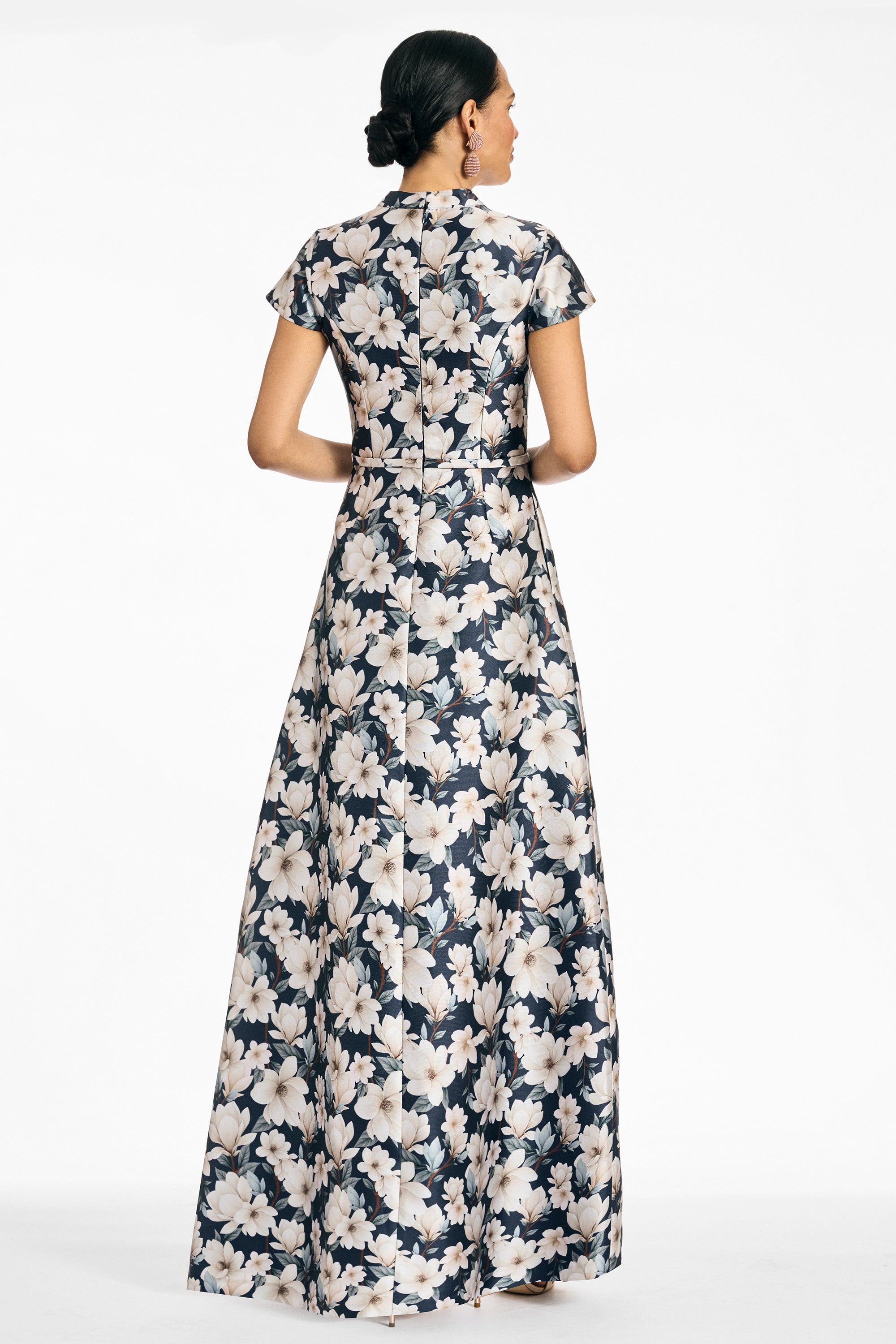 CHARLOTTE GOWN - MIDNIGHT MAGNOLIA