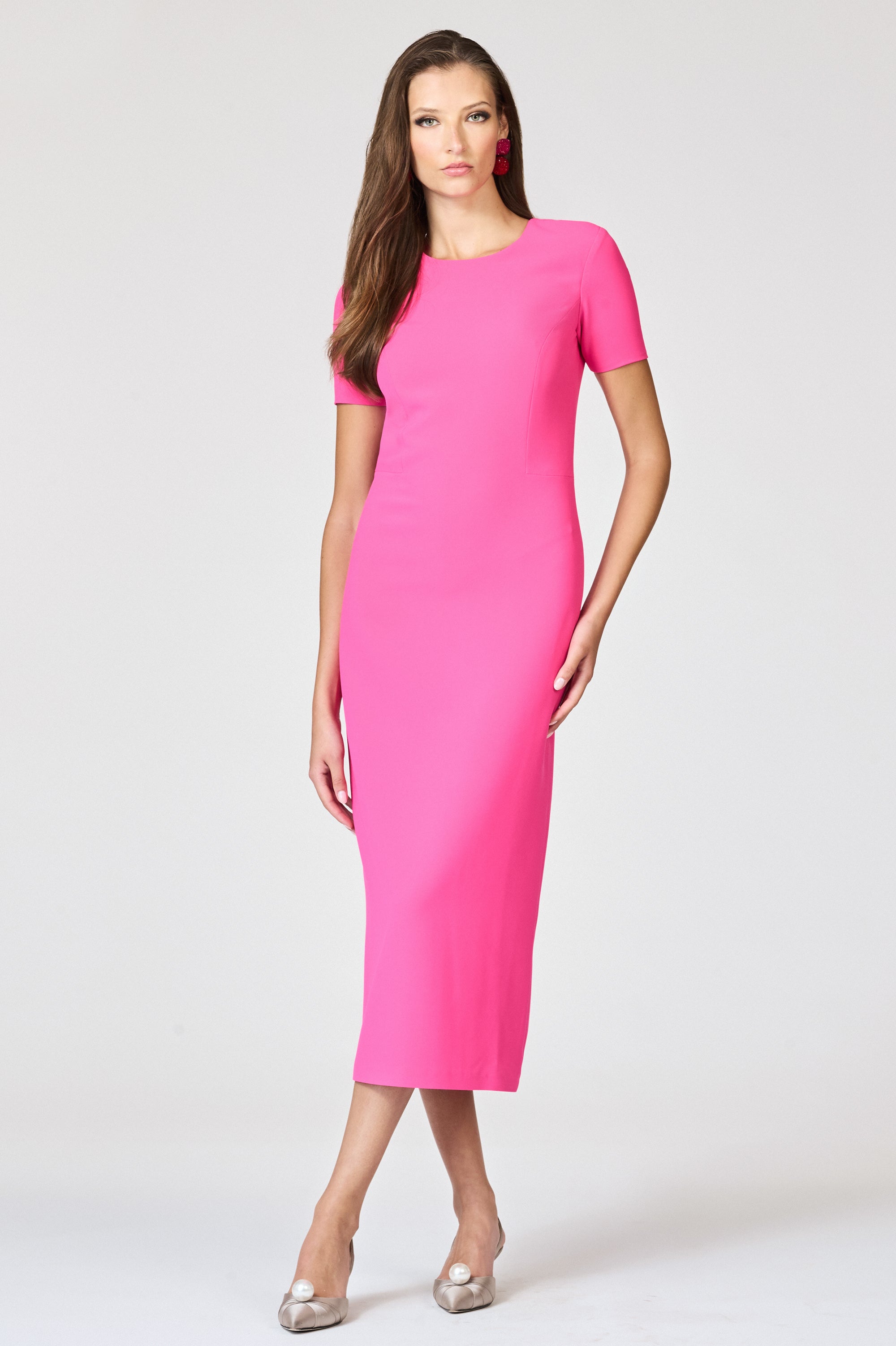 TAMARA DRESS - CERISE