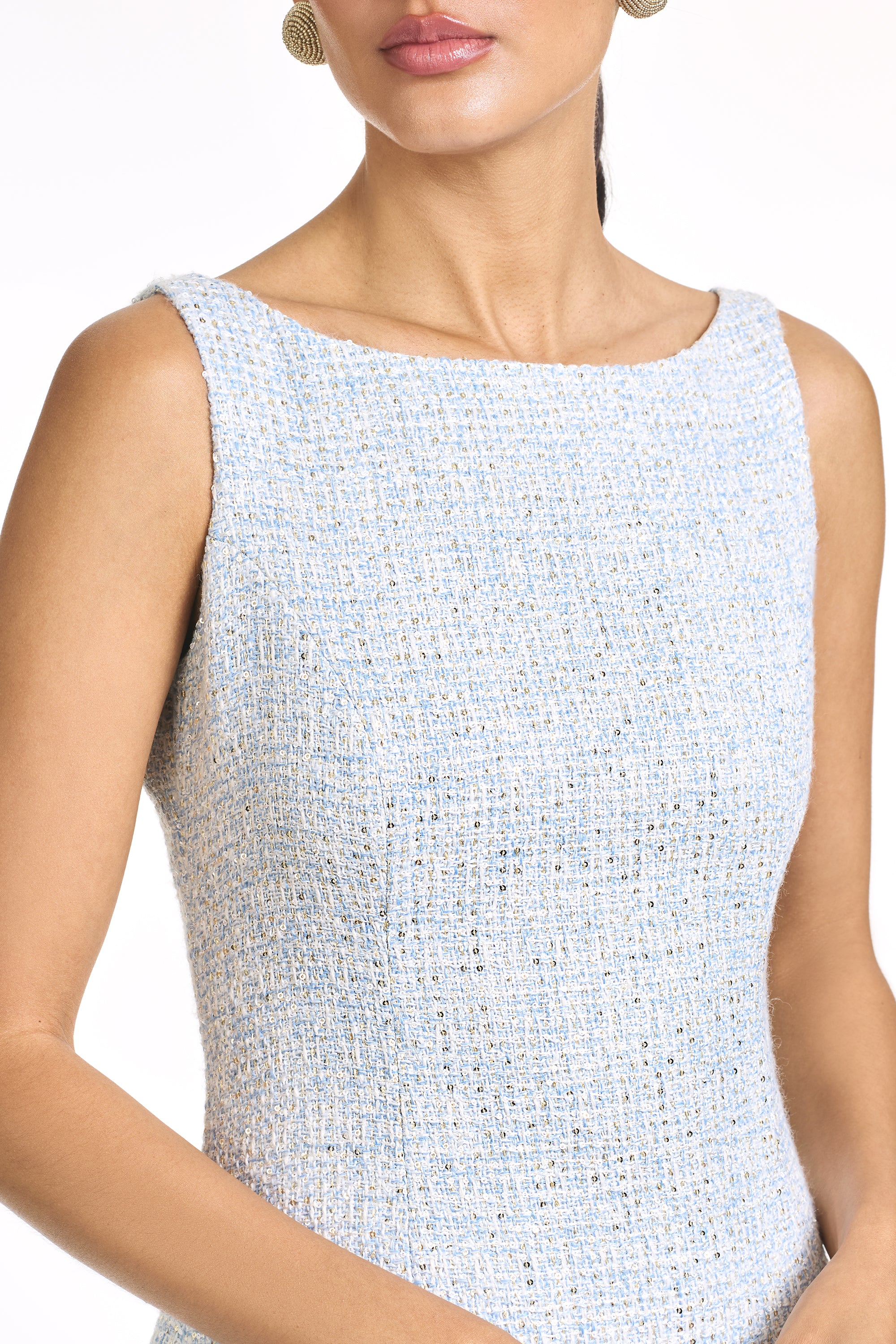SABRINA DRESS - ICE BLUE