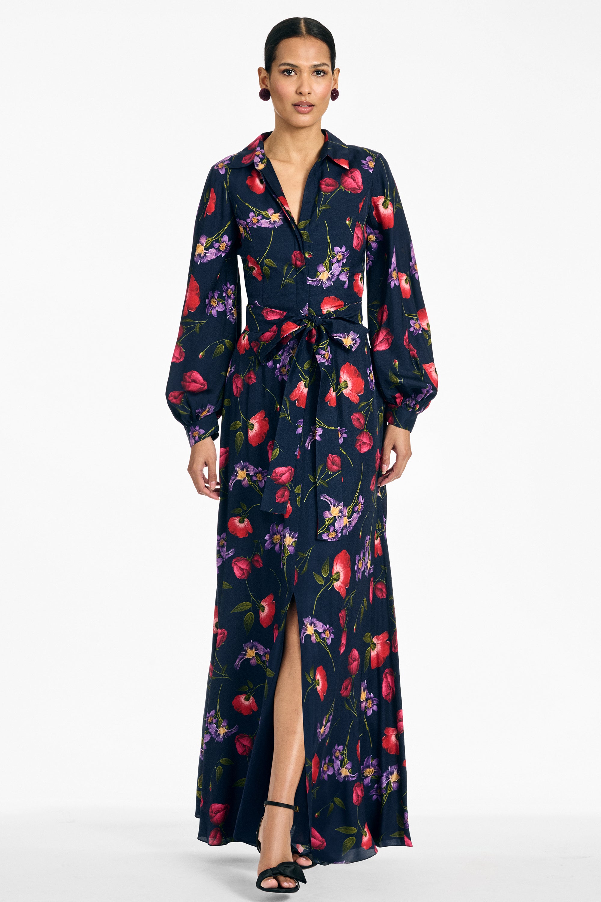 PRISCILLA GOWN - MIDNIGHT JARDIN