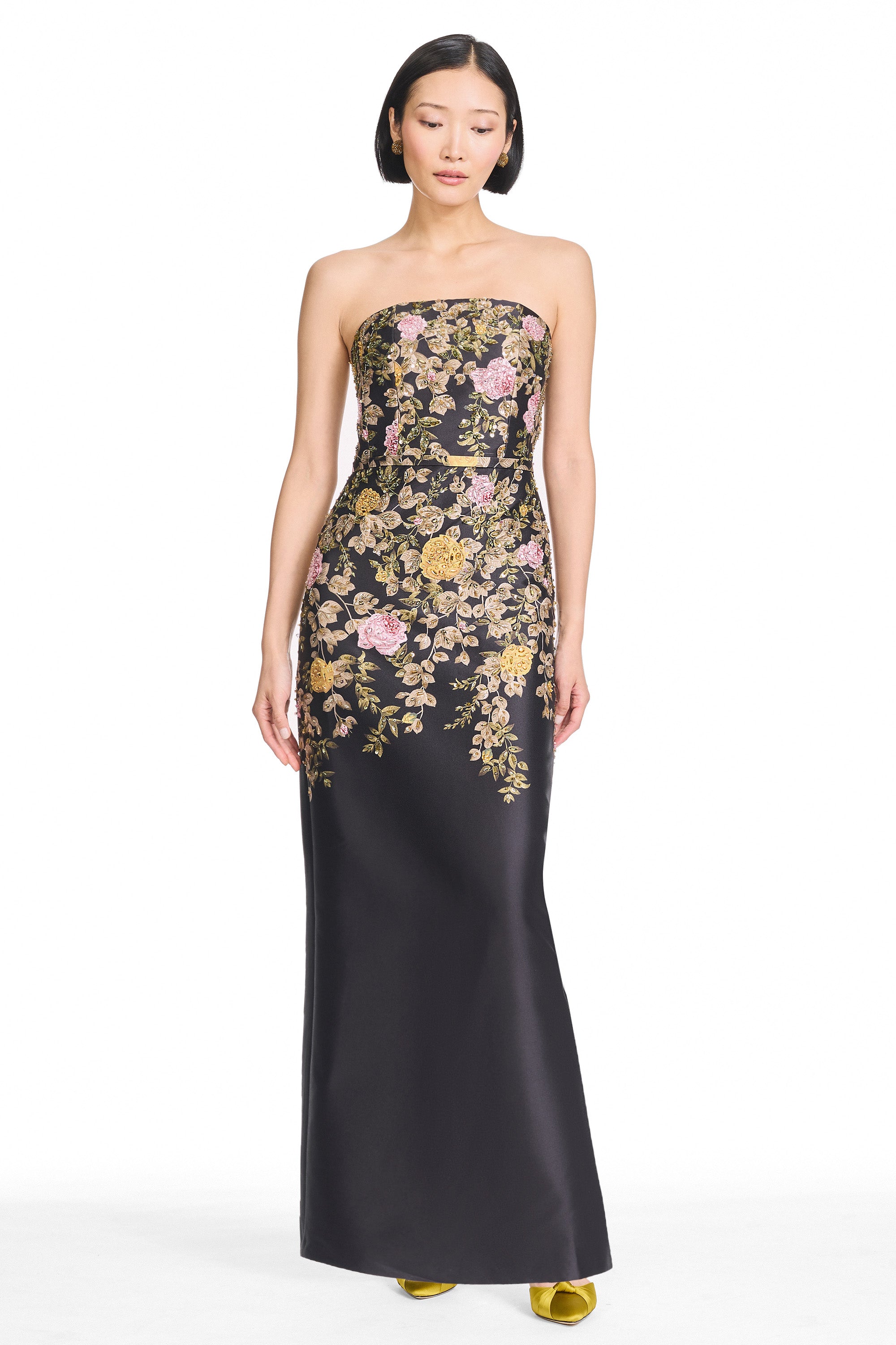 SOPHIA GOWN - ONYX ROSE REVERIE