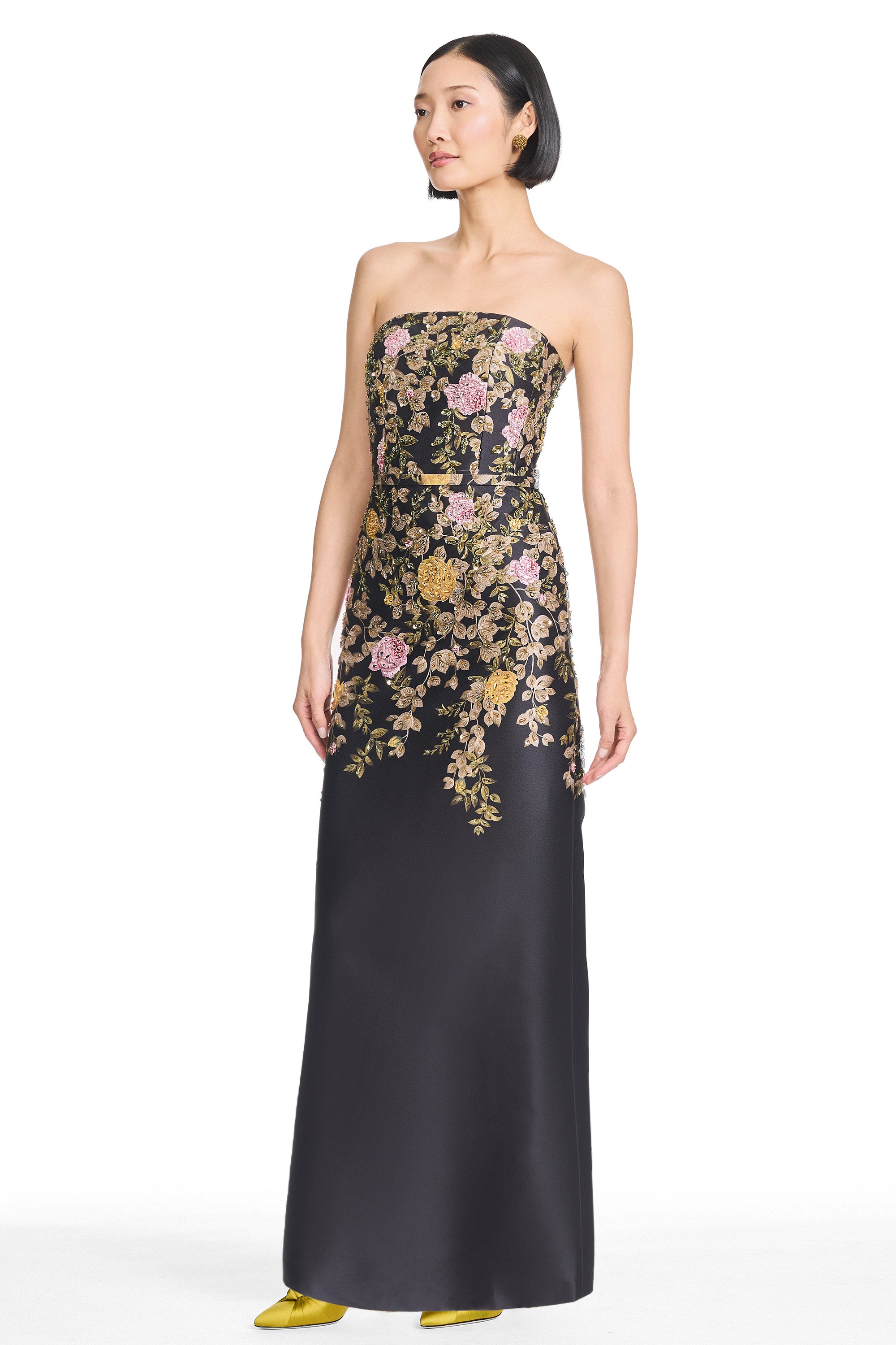 Sophia gown   onyx rose reverie