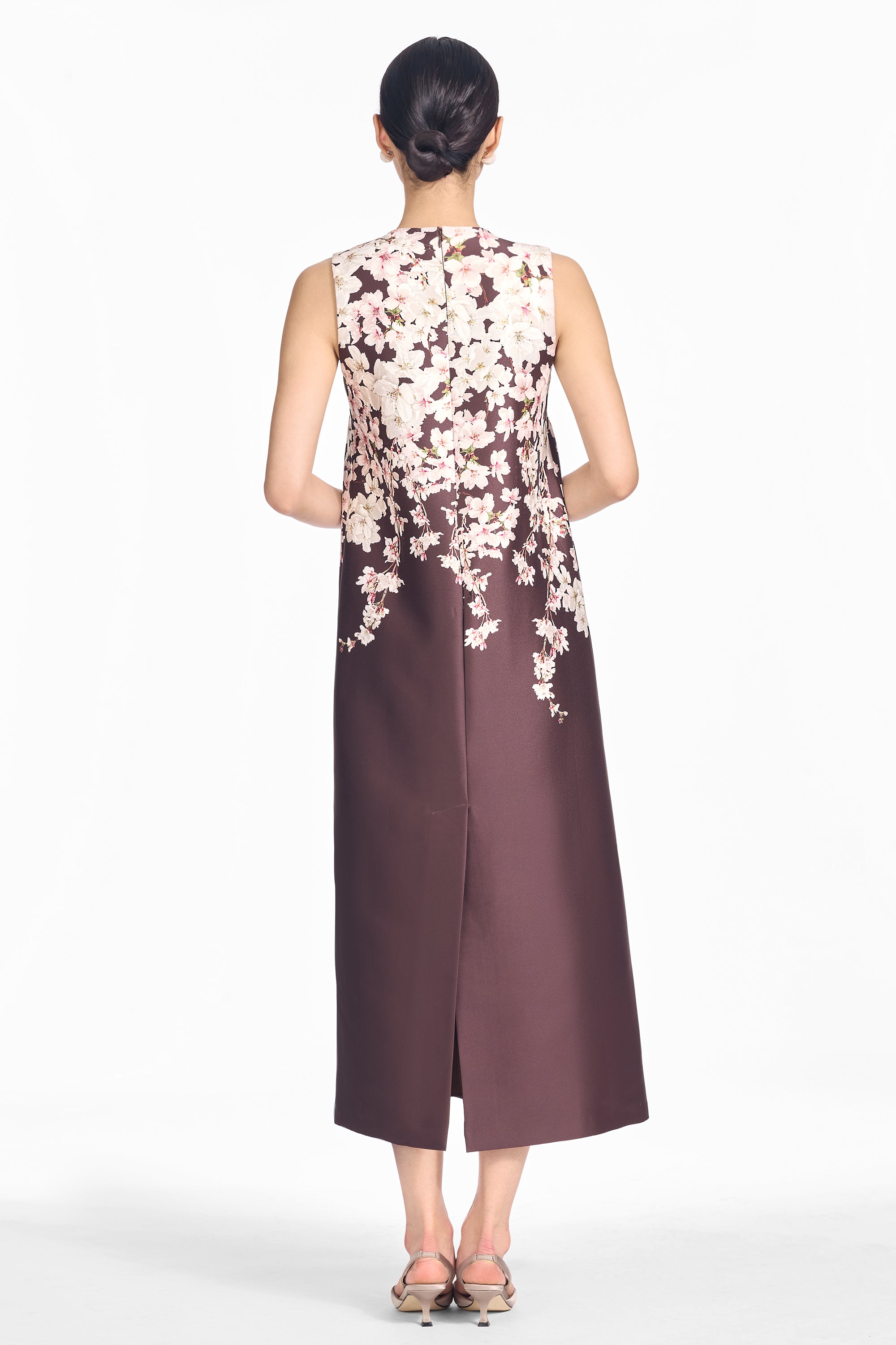 Sutton dress   chocolate covered cherry blossoms