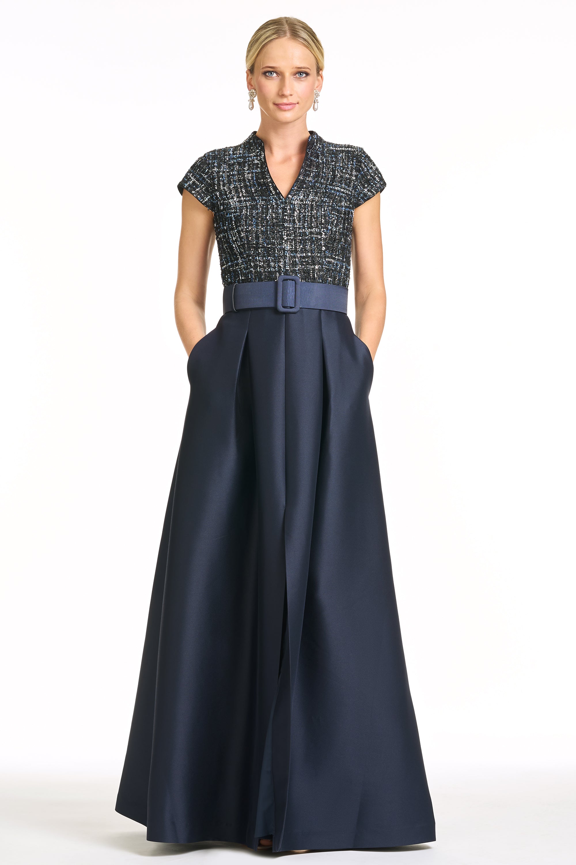 ARDEN GOWN - OBSIDIAN FROST/MIDNIGHT