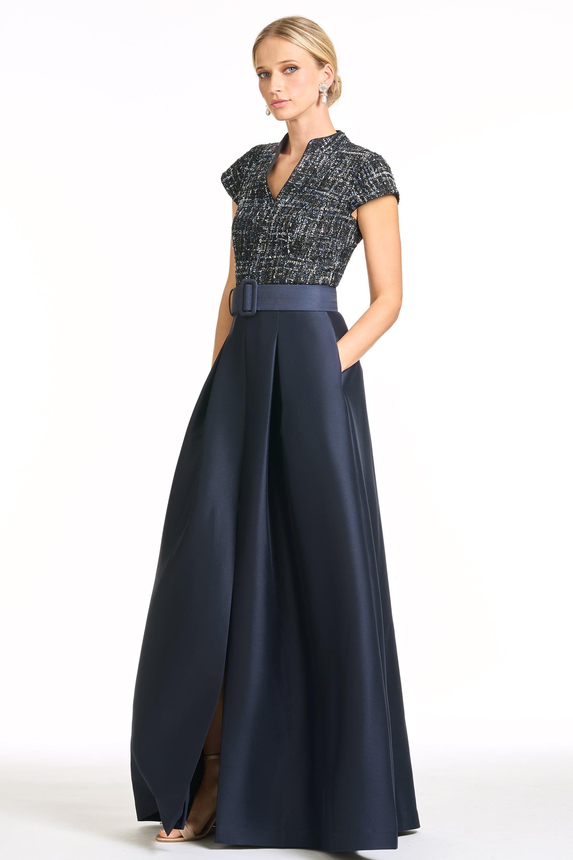 ARDEN GOWN - OBSIDIAN FROST/MIDNIGHT