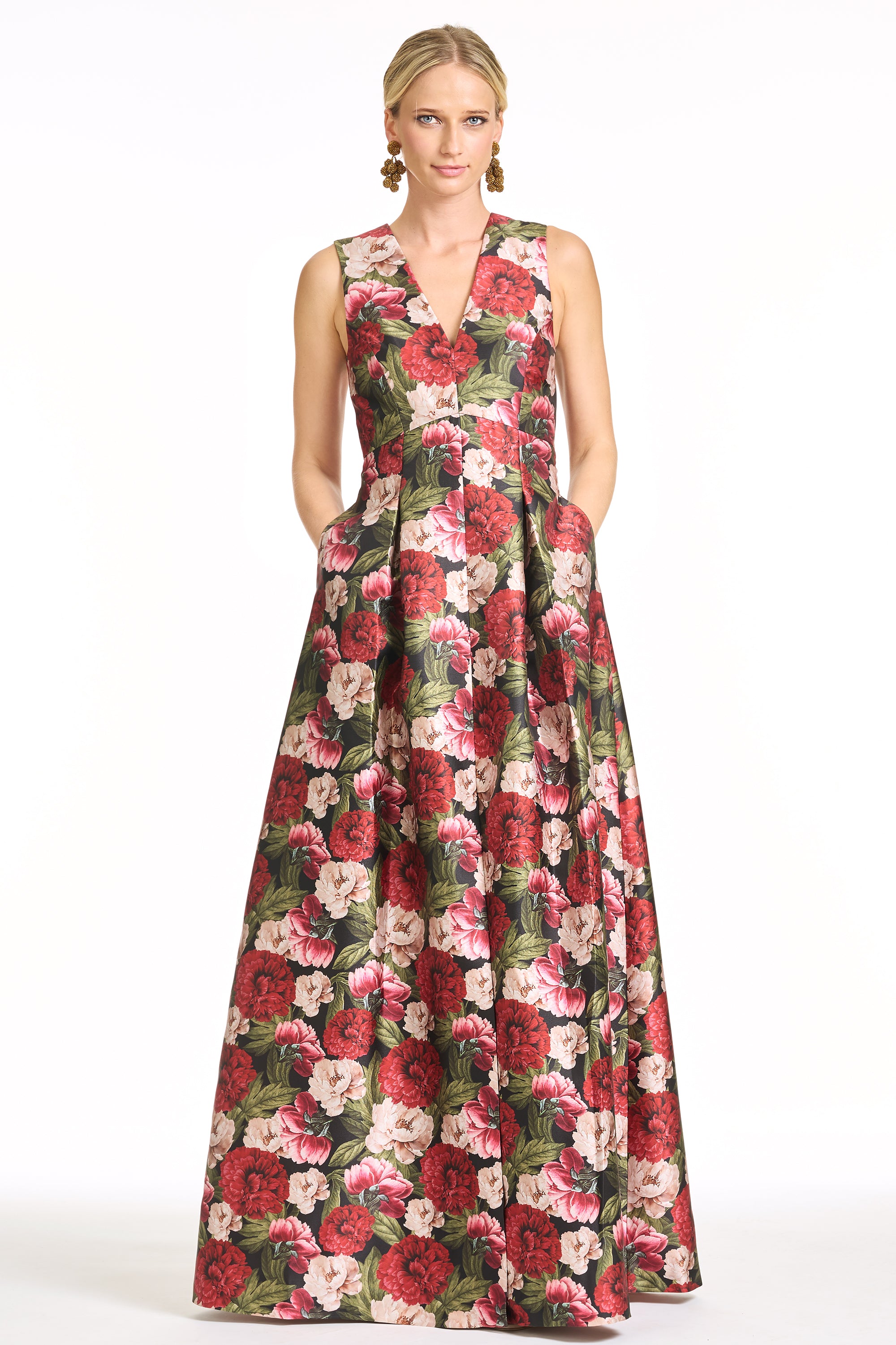 BROOKLYNNE GOWN – PEONY EMBERS