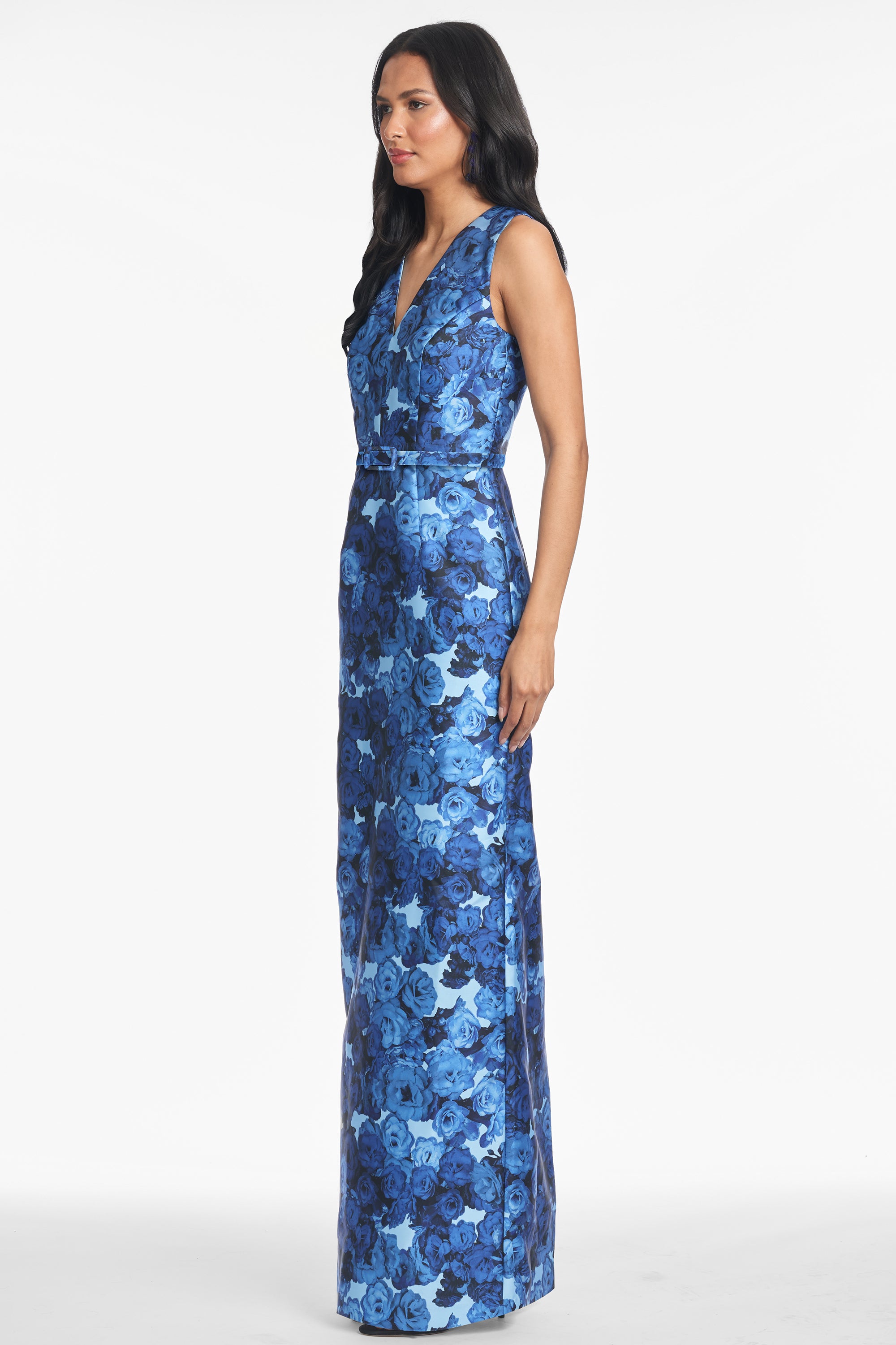 ADELLYN GOWN - INDIGO GRANDIFLORA