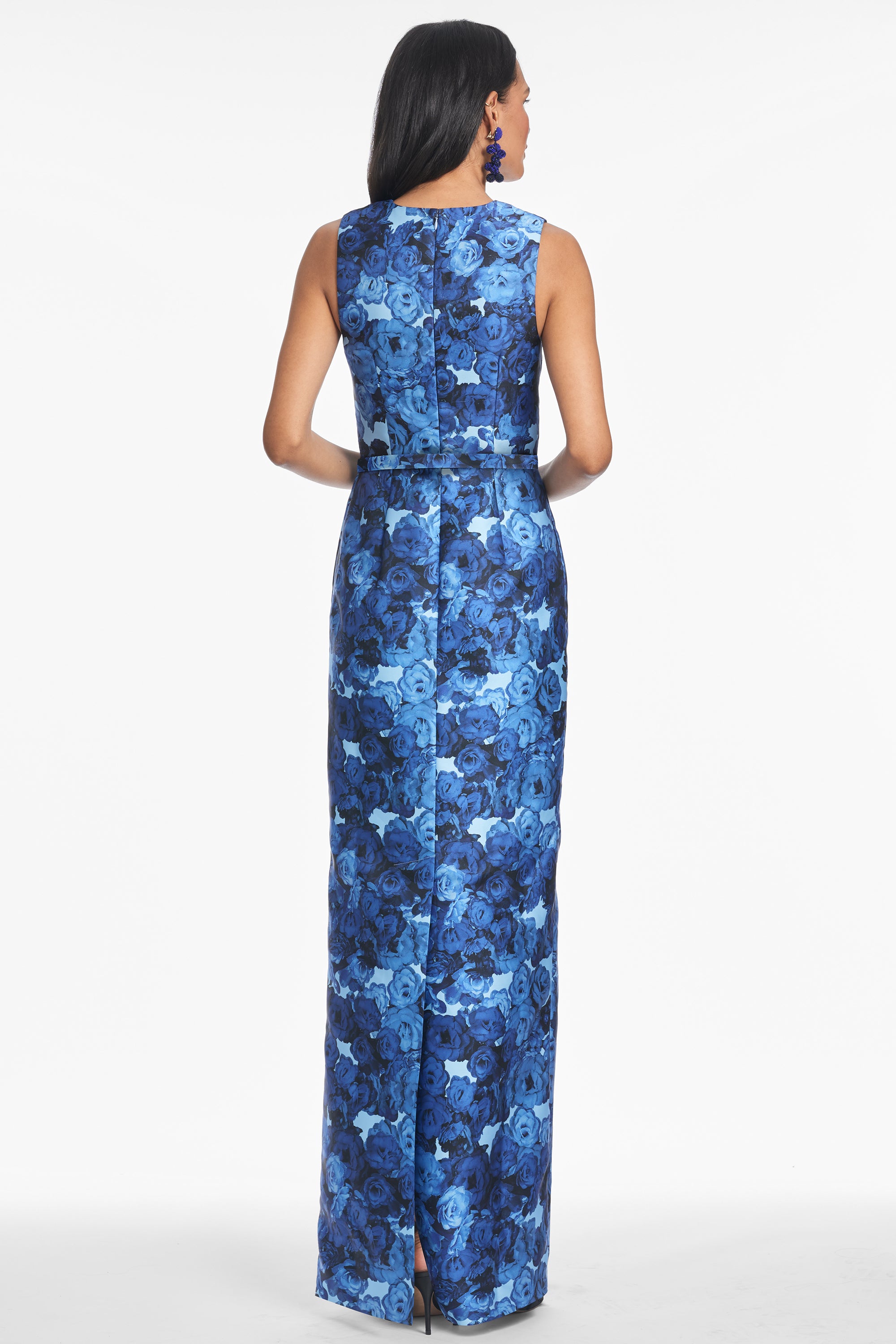 ADELLYN GOWN - INDIGO GRANDIFLORA