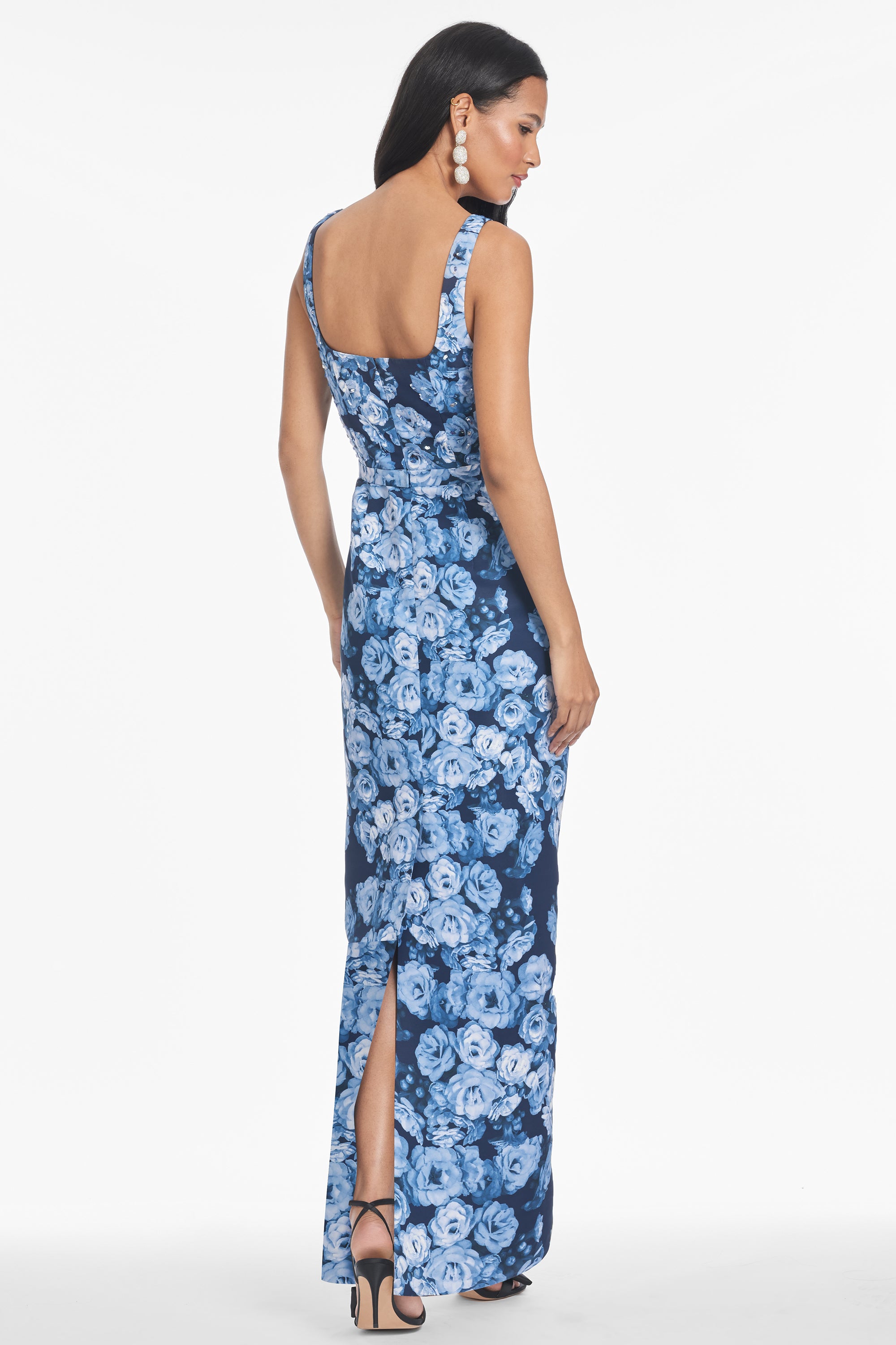 LANA GOWN - WILD SAPPHIRE ROSES