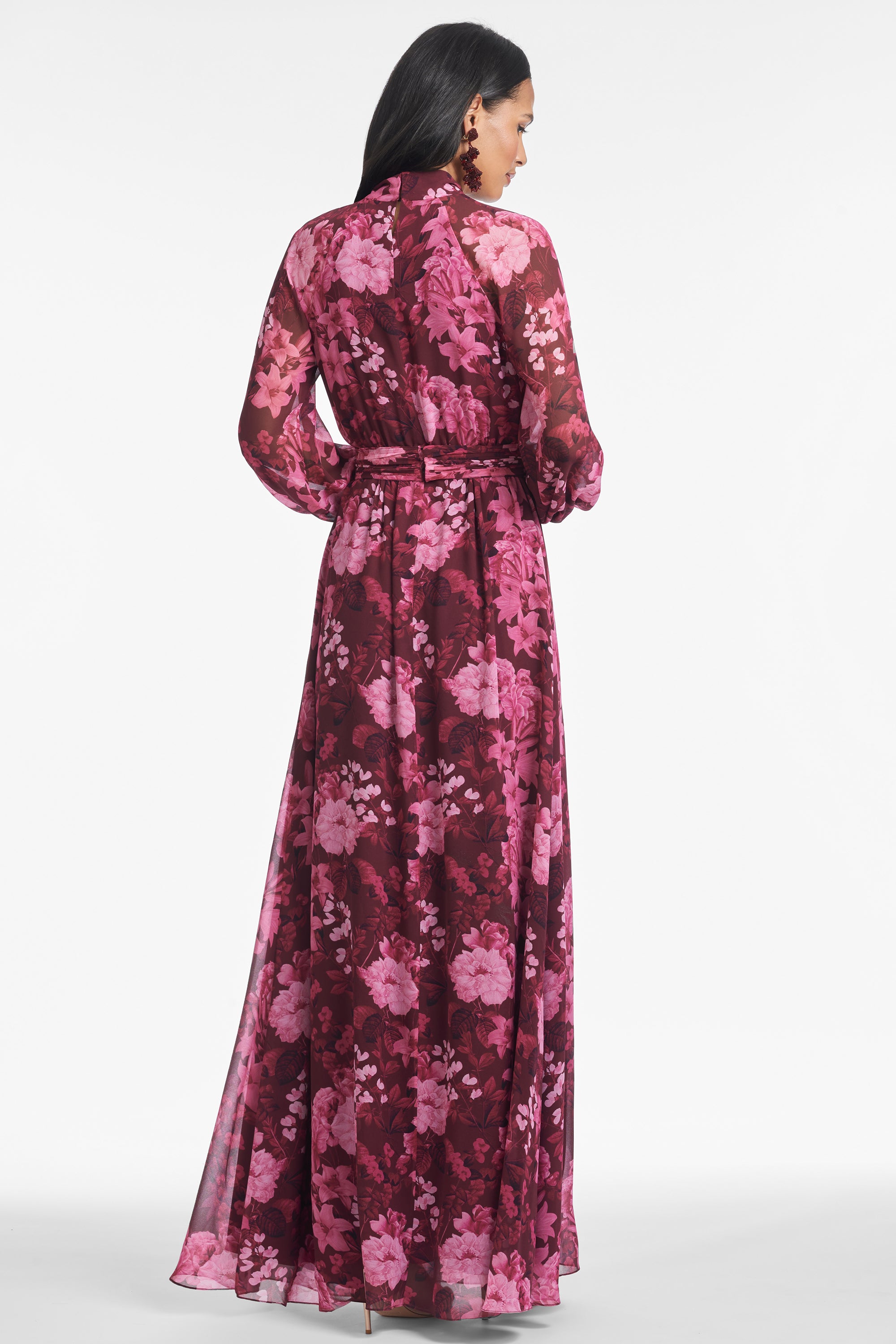 VERA GOWN - RASPBERRY FLORIBUNDA