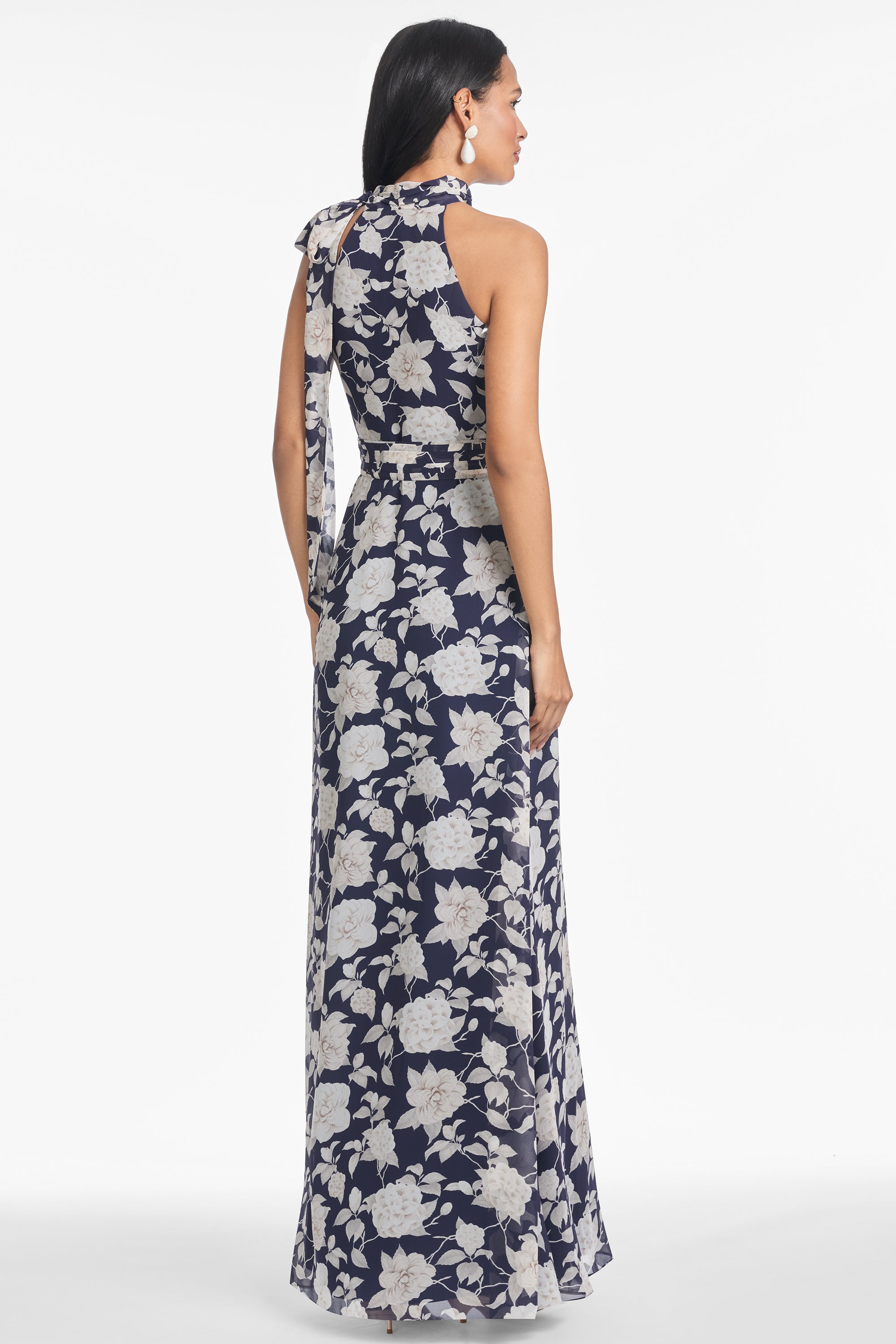 KAYLA GOWN - ALABASTER BEGONIA
