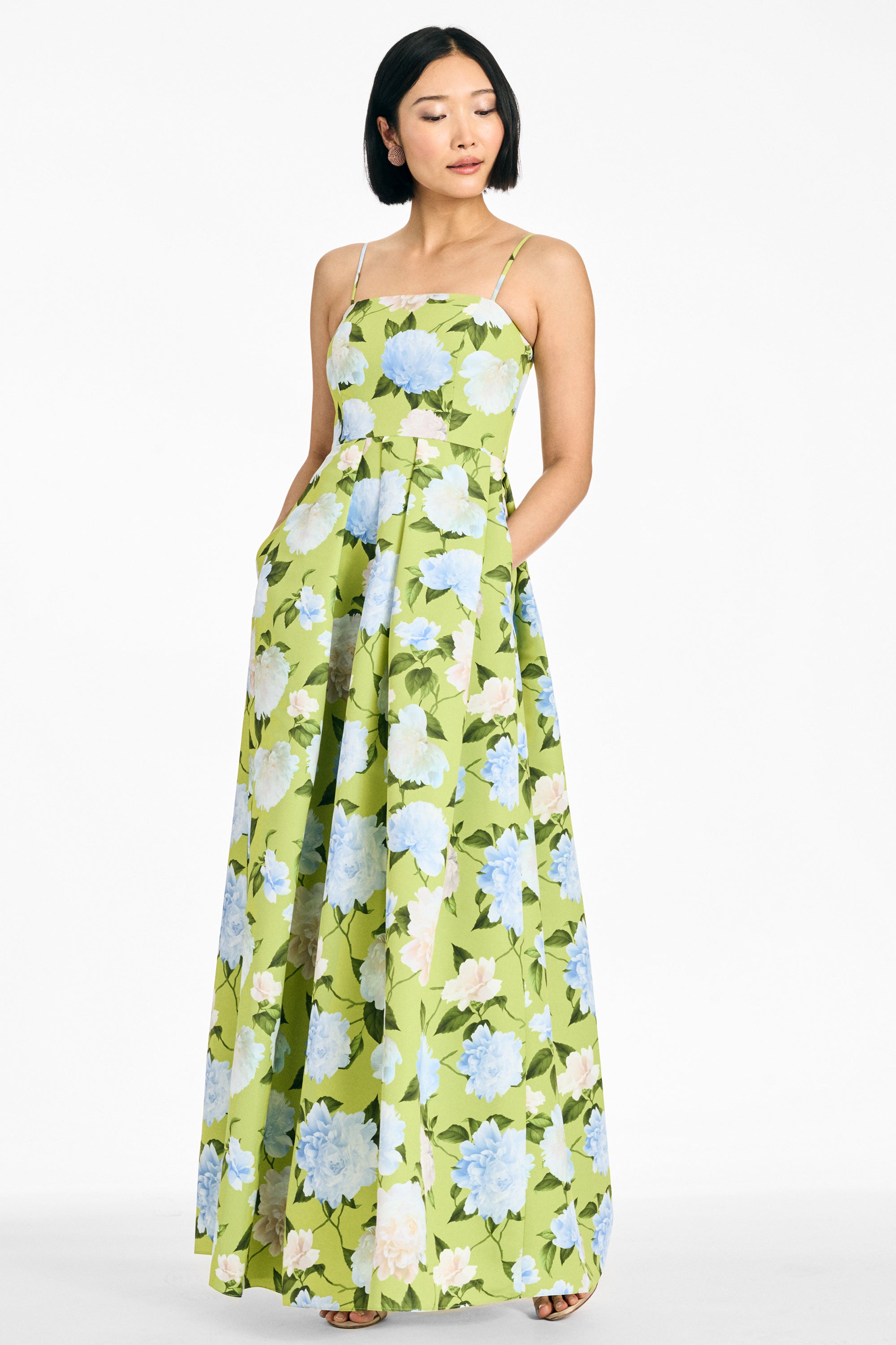 BEAU GOWN - CITRINE PEONIES