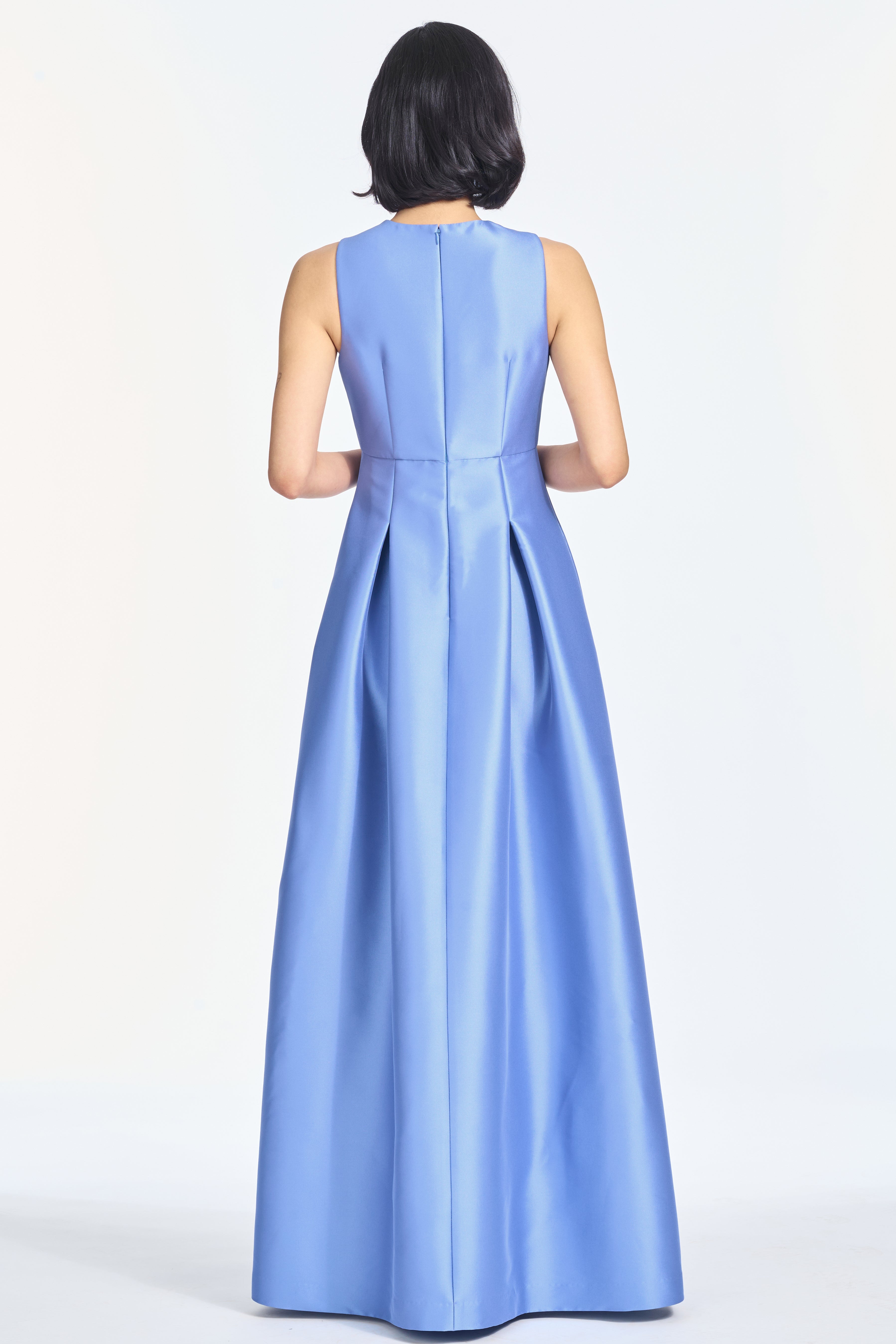 EMBROIDERED BROOKLYNNE GOWN - OPAL
